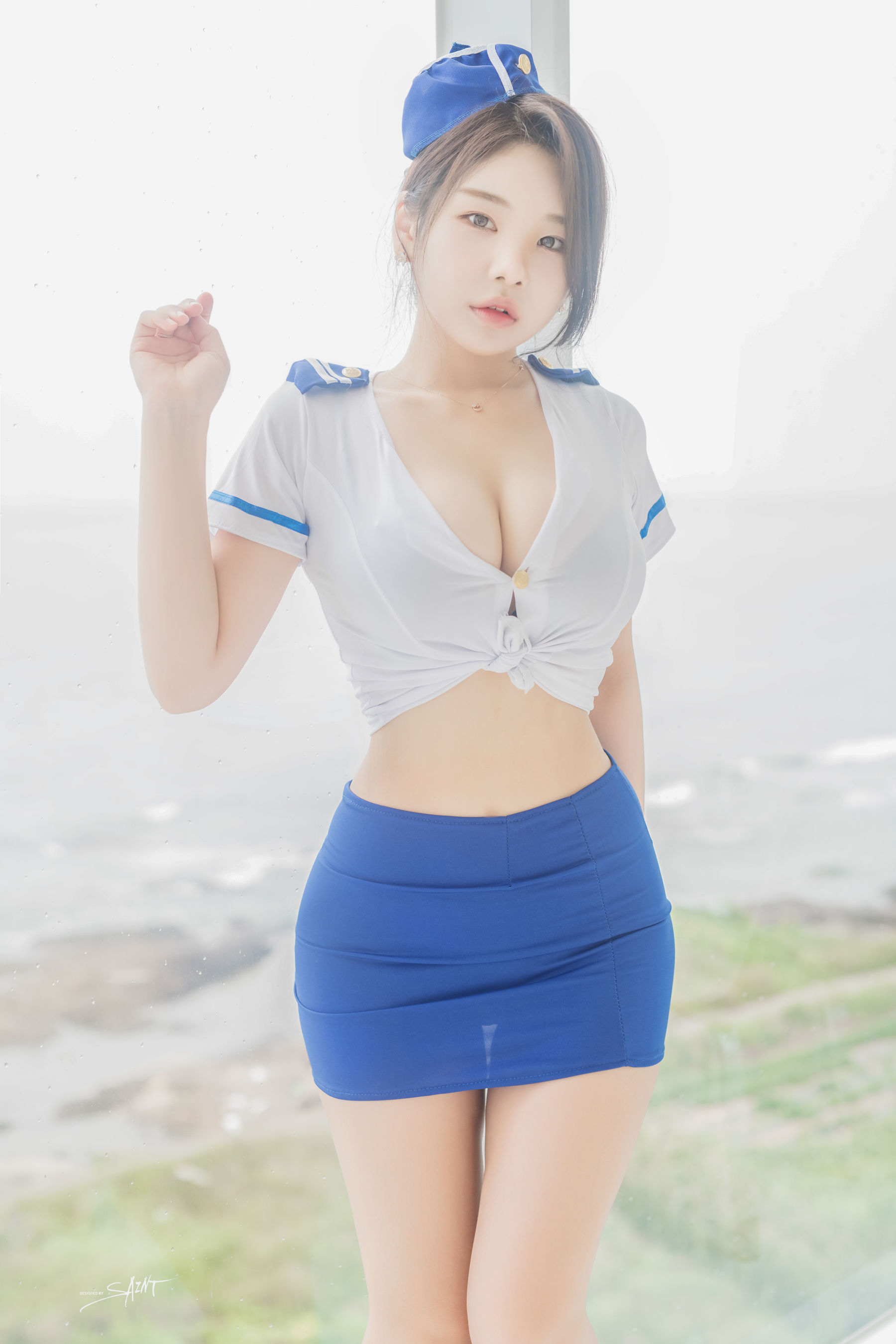 saintphotolife Zzyuri – Vol.14 Blue Marine [61P] 插图3