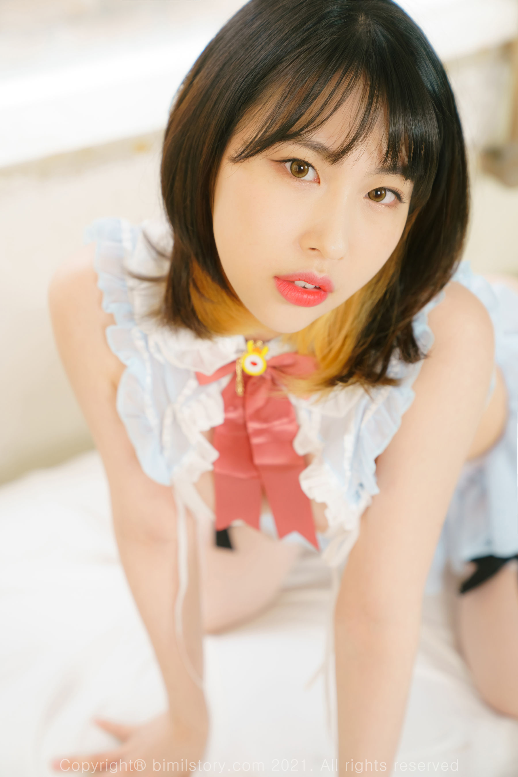 [Bimilstory] Uhye – No.01 Cute Maid [87P] 插图5