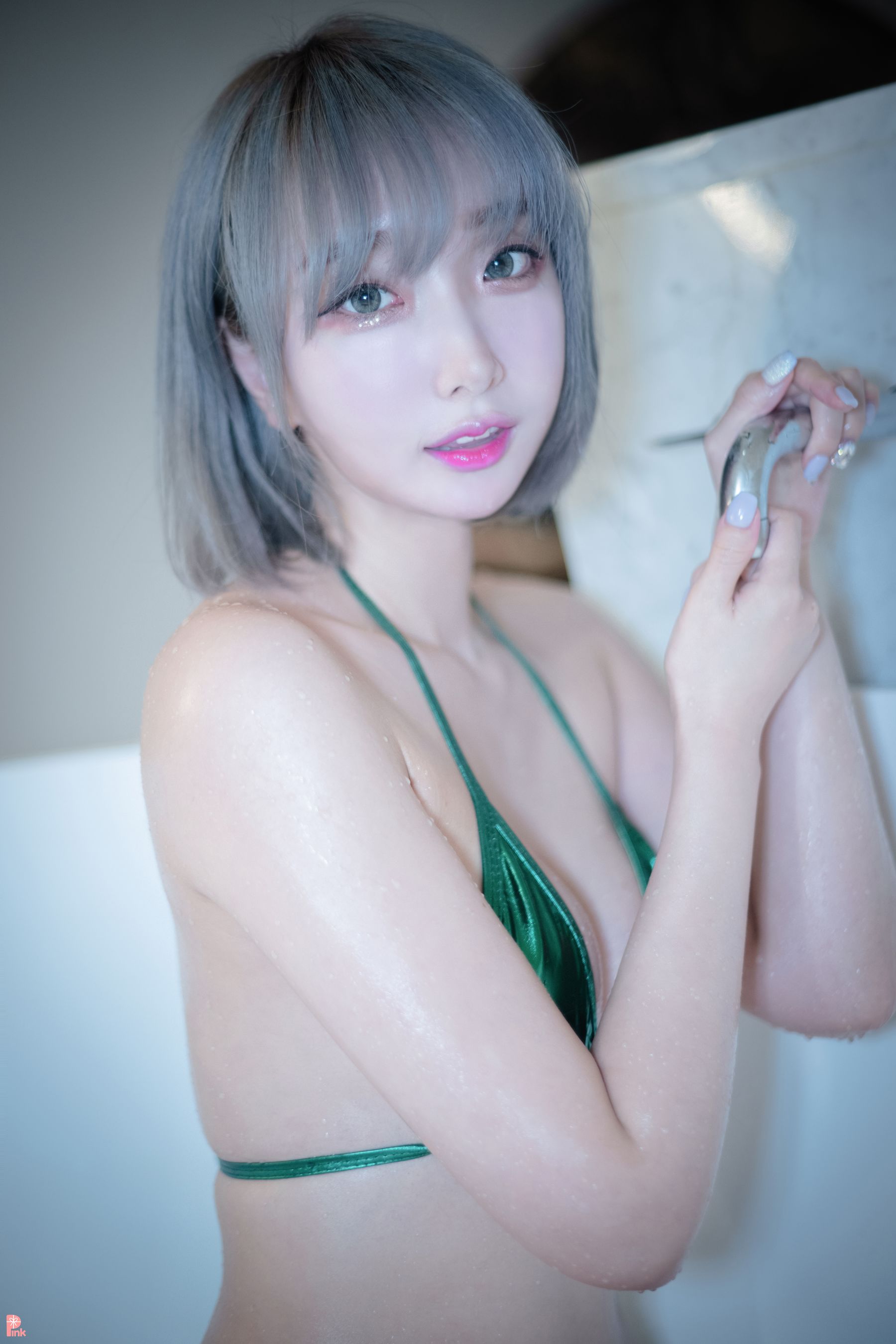 PINK RIBBON Dayeon – E-bIKINI Green [67P] 插图2