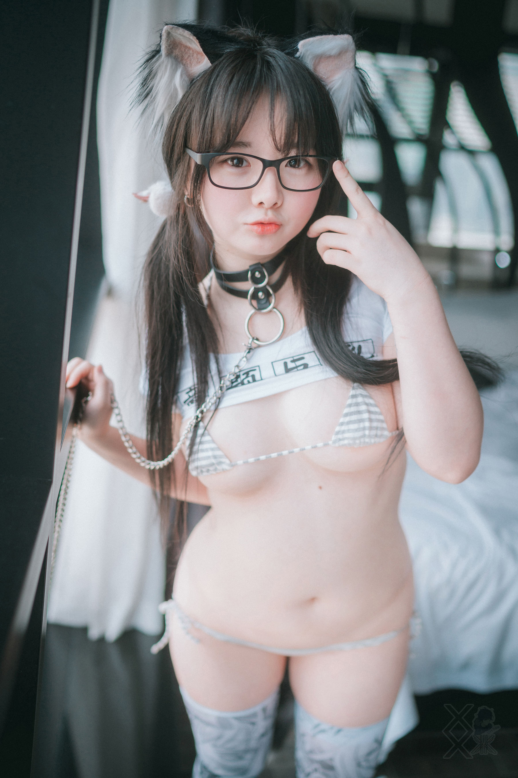 [DJAWA] Aya – Tamed Wolfgirl 写真套图 [47P] 插图3