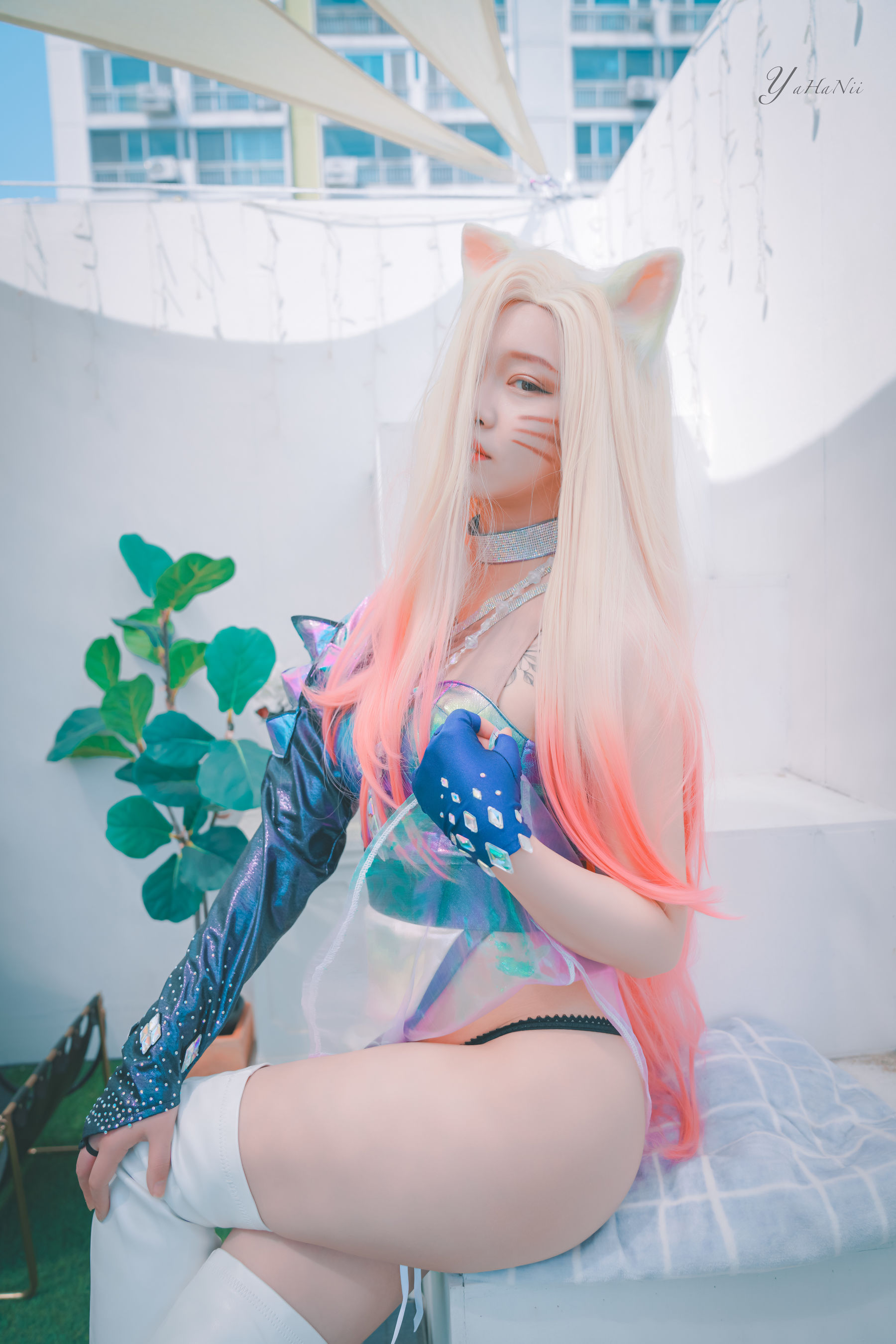 [YAHANII] Mi Ru – KDA Ahri [113P] 插图2