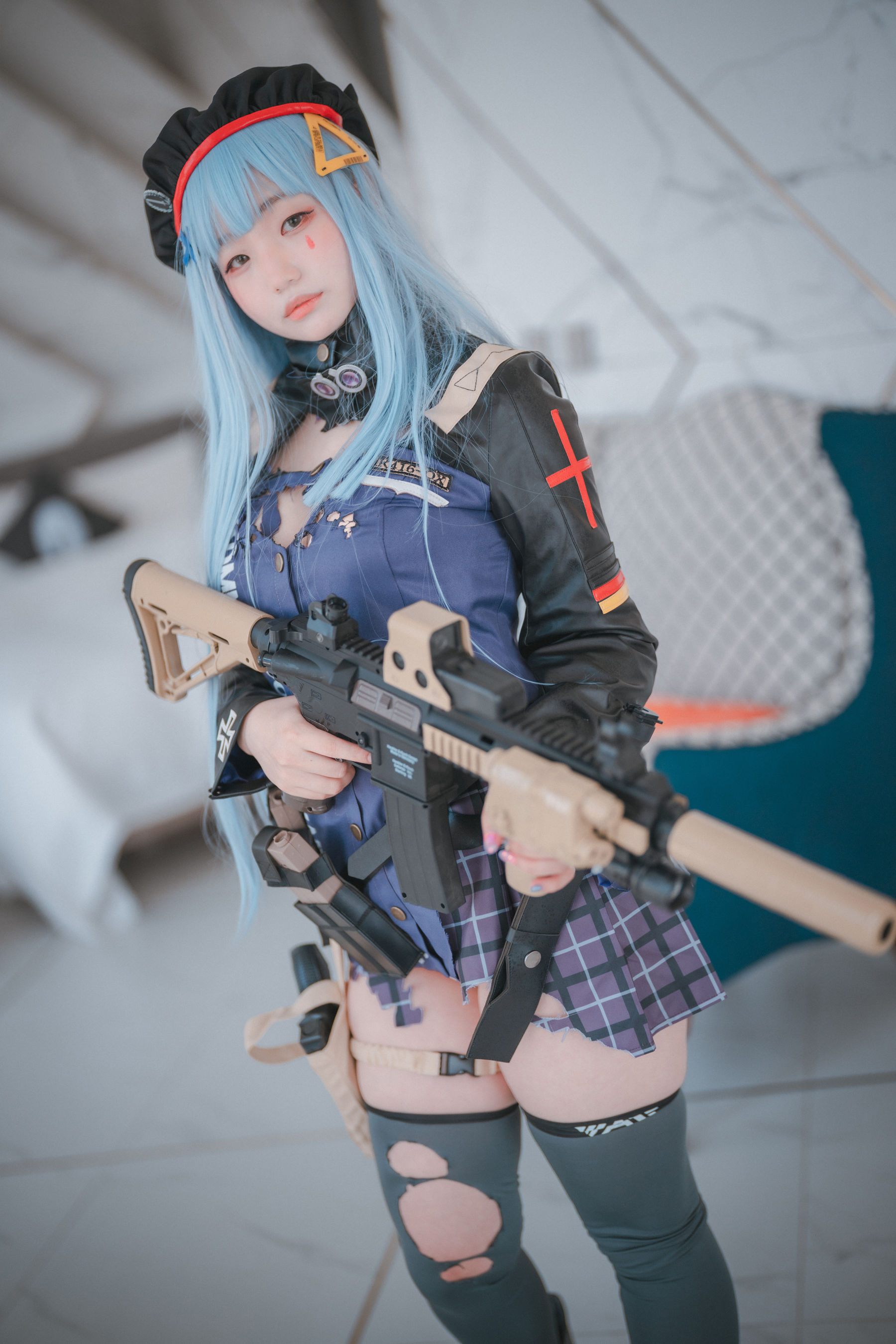 [DJAWA] Mimmi – Girls ‘ Frontline HK416 [192P] 2023-03-07 03:56:42-秀人网