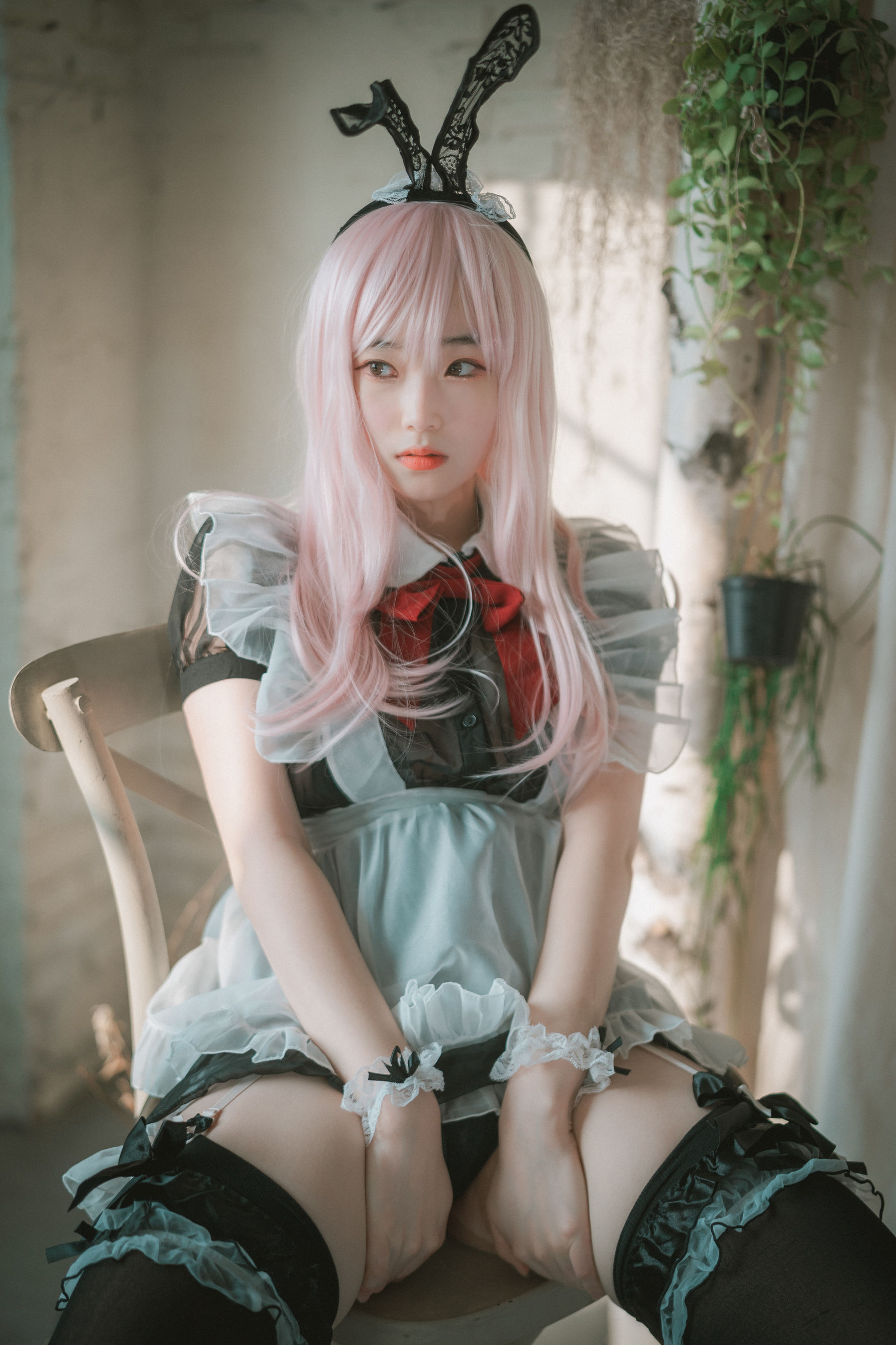 [DJAWA] Bambi – Sheer Bunny Maid [50P] 插图3