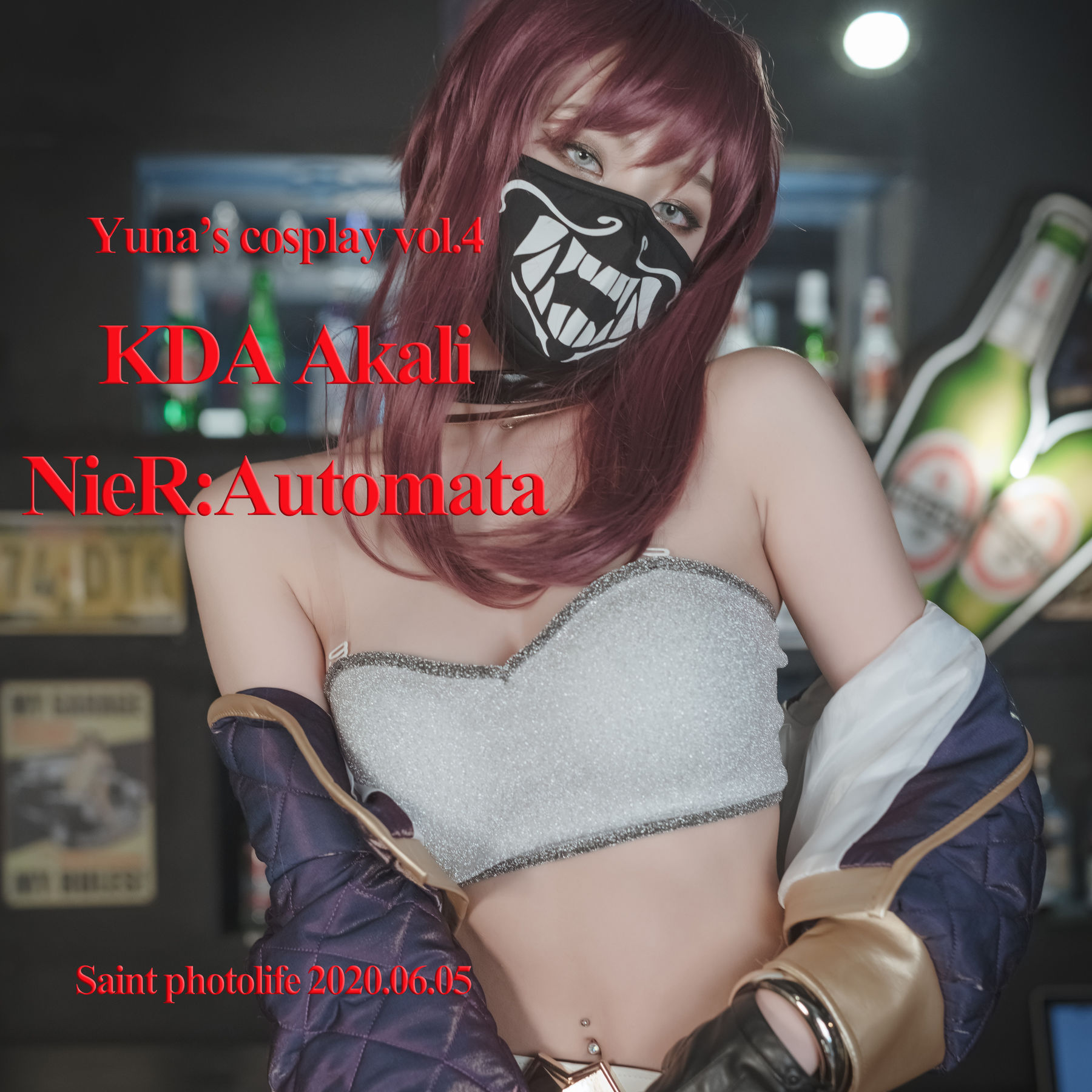 [saintphotolife] Yuna – Yuna’s Cos Vol.04 KDA Akali & Nier Automata [65P] 2023-03-13 18:54:01-秀人网