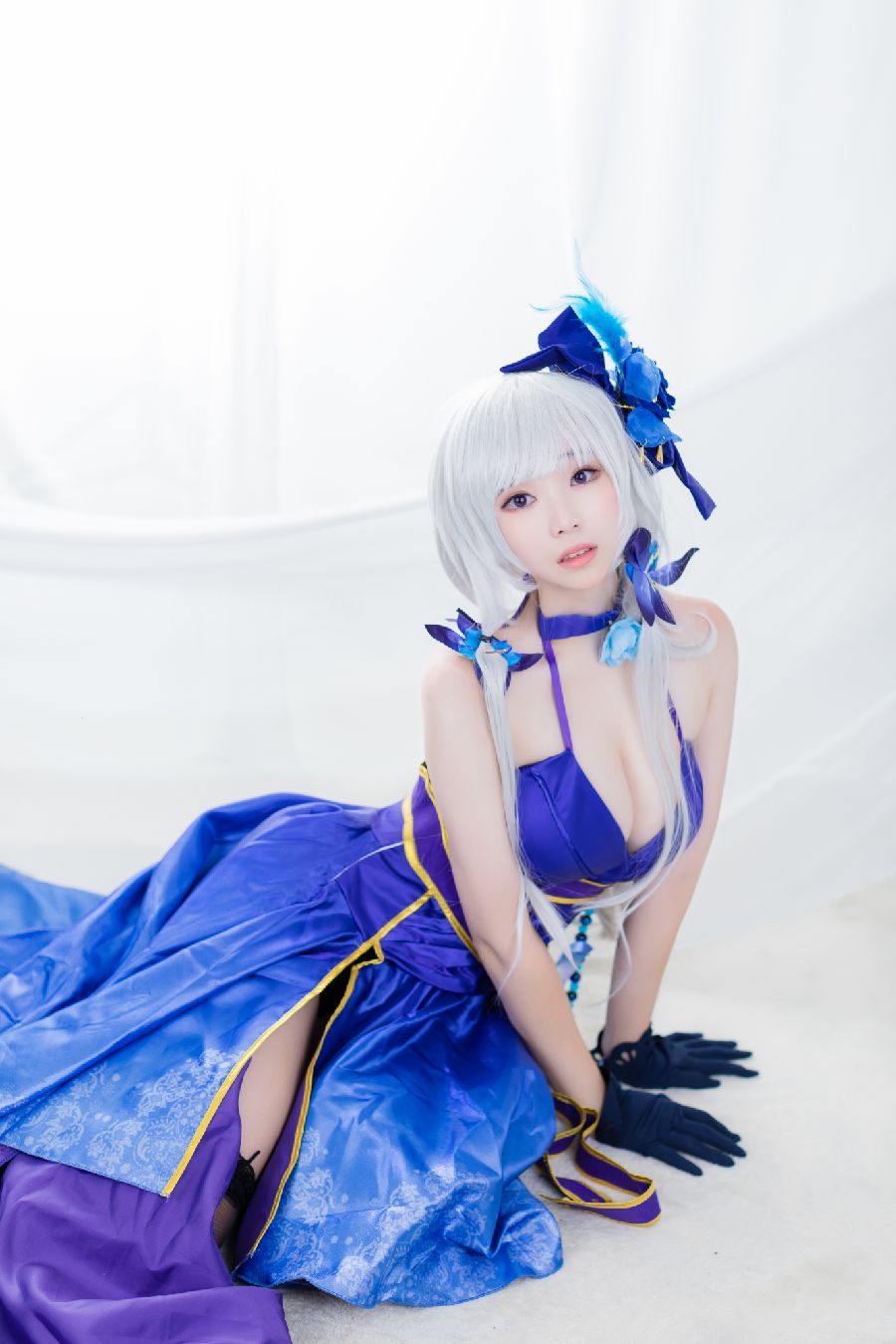 [ARTGRAVIA] 韩国妹子 BamBi写真 – Azur Lane – Illustrious (Never-Ending Tea Party ver.) [42P] 2023-03-13 19:21:40-秀人网