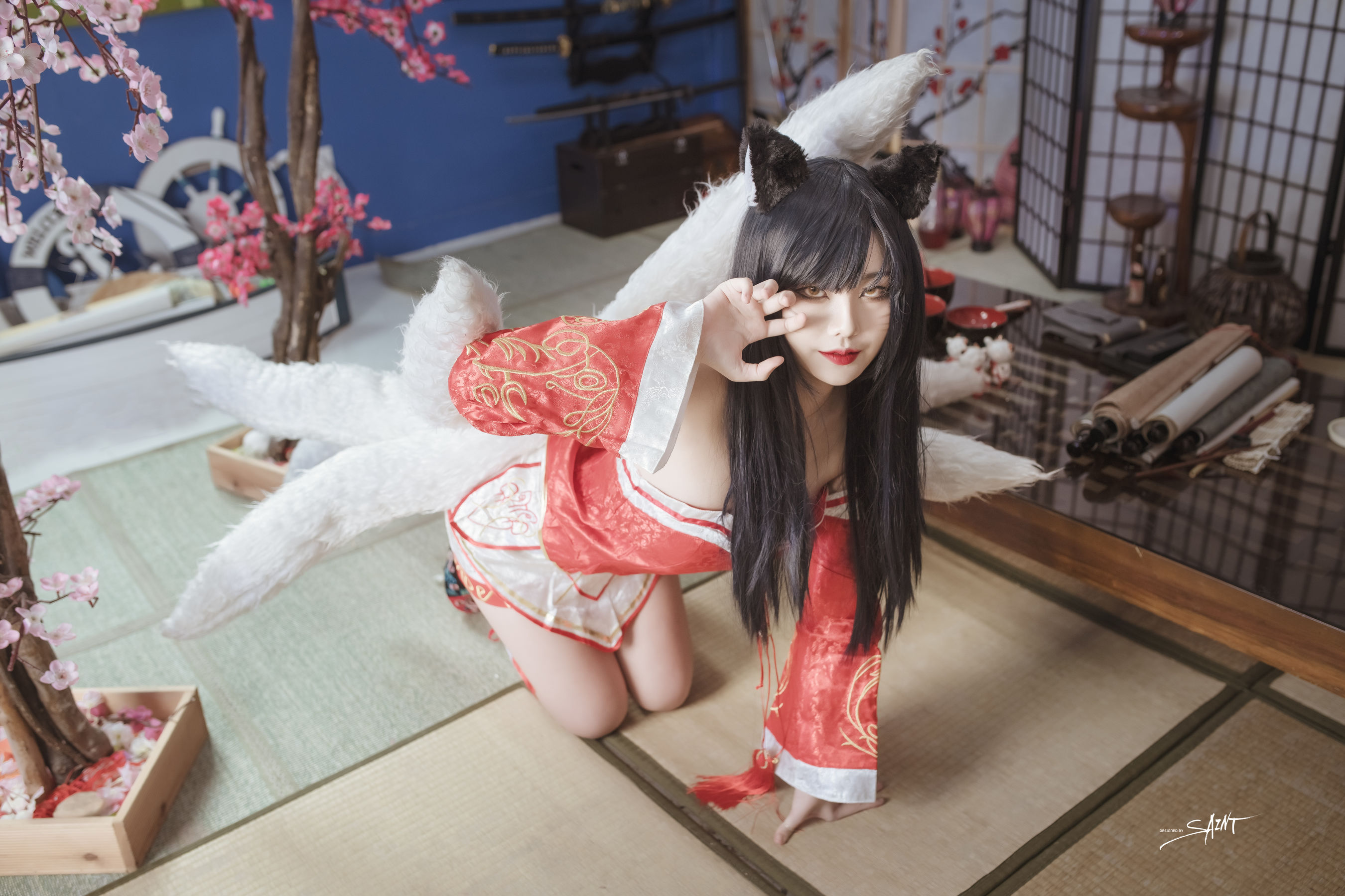 [saintphotolife] Yuna – Original Ahri [52P] 2023-03-14 07:20:51-秀人网