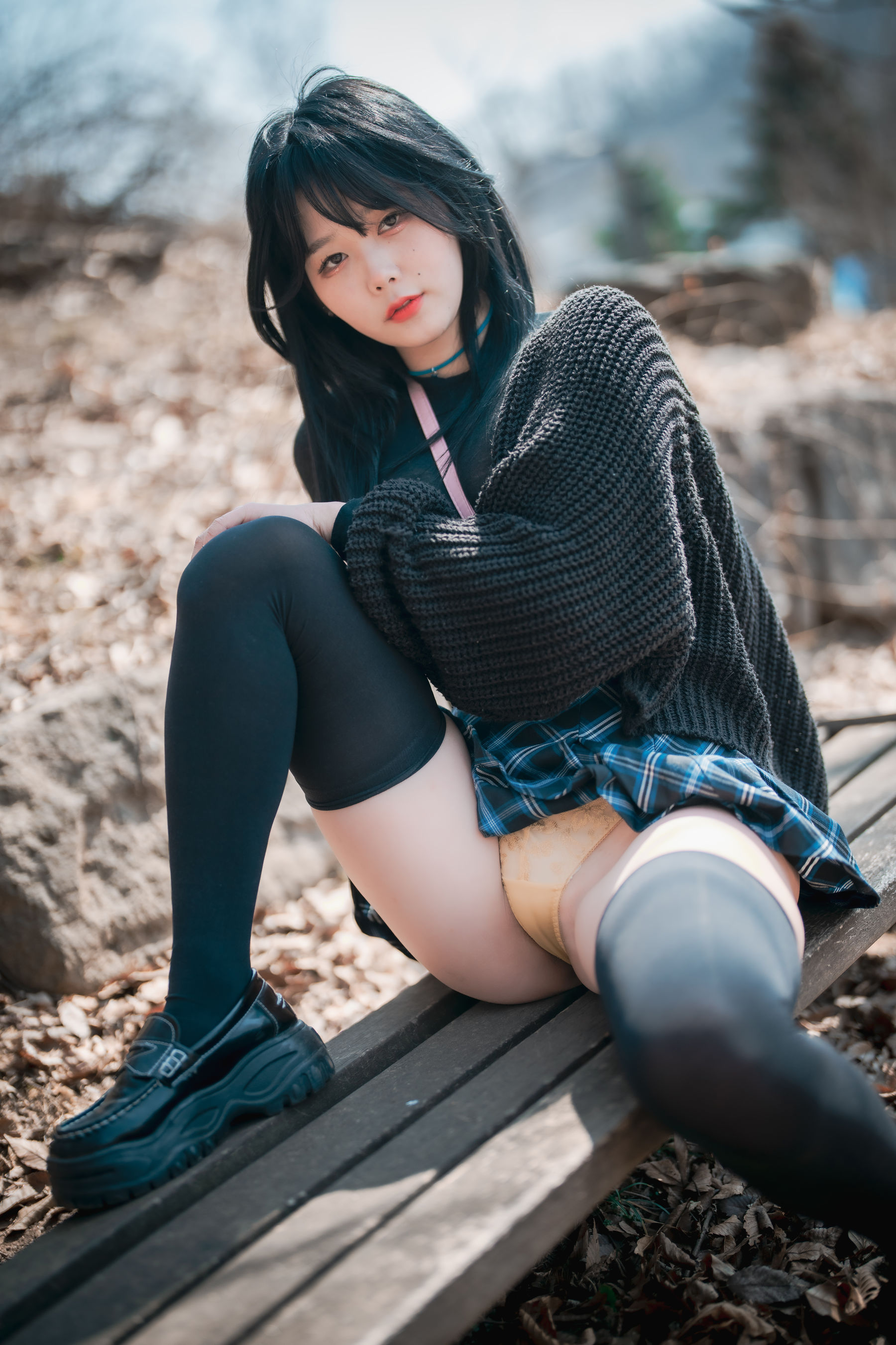 [DJAWA] Zia – Early Spring Walk in March [141P] 插图8