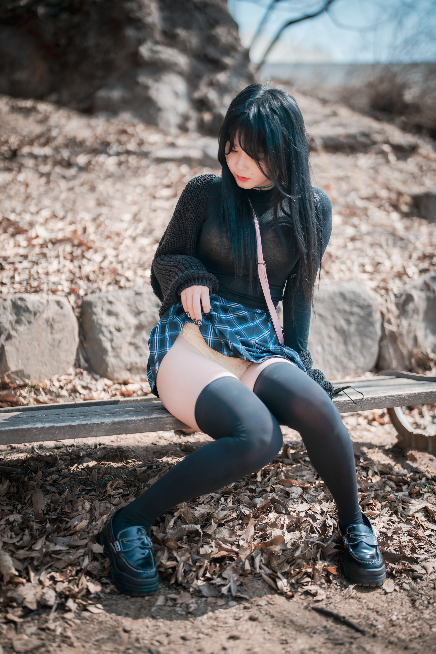 [DJAWA] Zia – Early Spring Walk in March [141P] 插图5