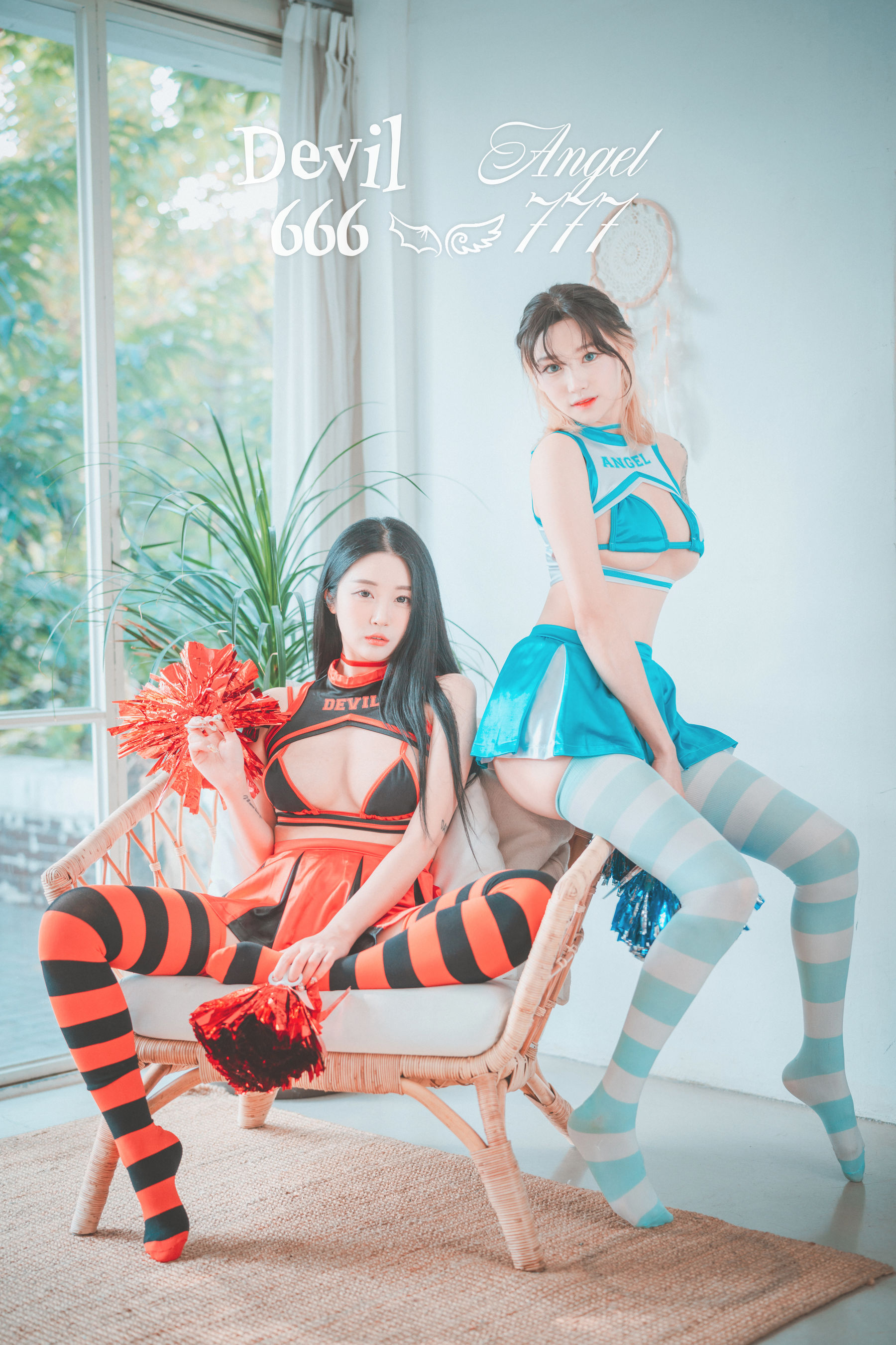 [DJAWA] Bomi & Taeri – Devil 666 & Angel 777 [81P] 2023-03-25 04:27:08-秀人网