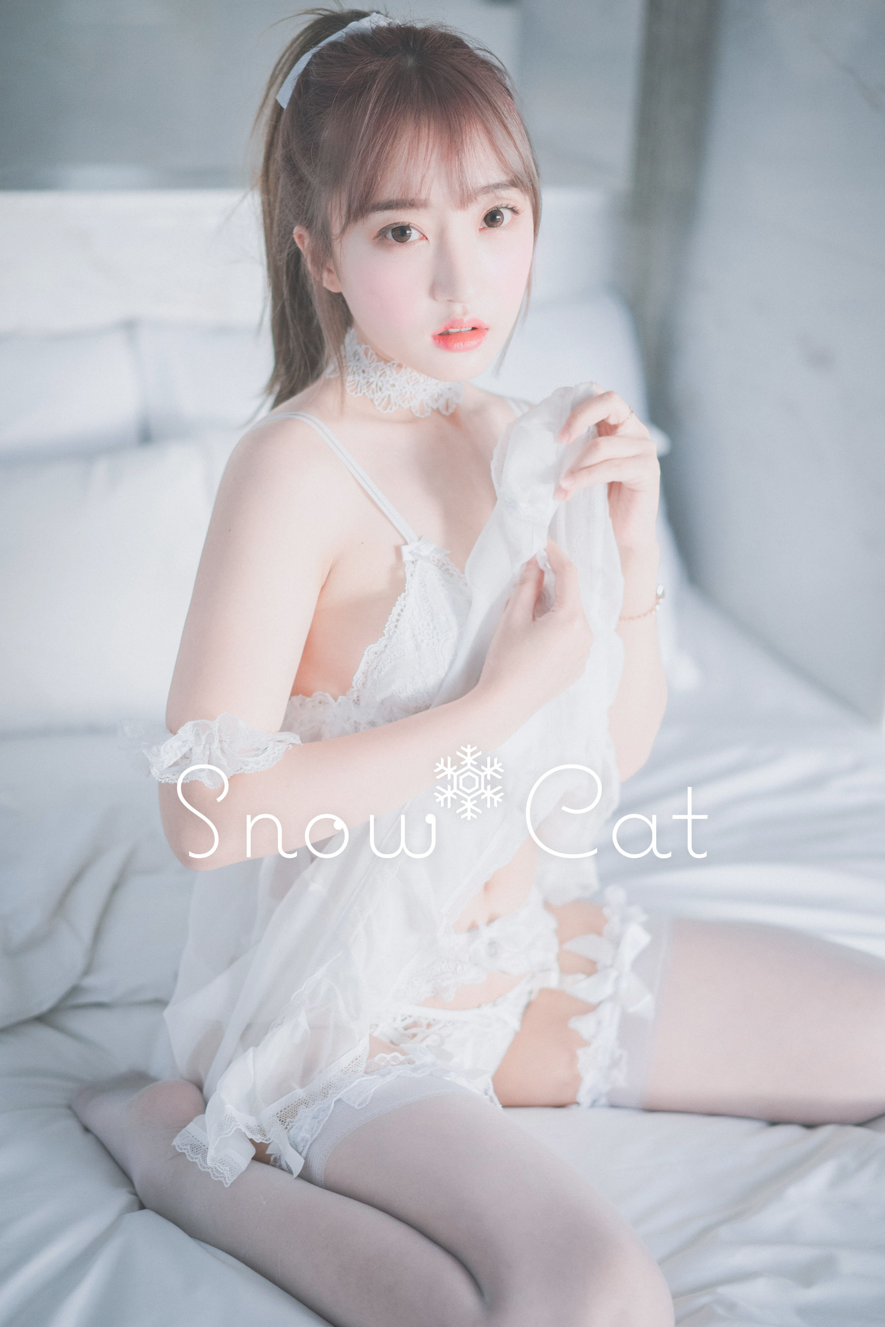 [DJAWA] Hanari – Snow Cat [35P] 2023-04-07 09:16:32-秀人网