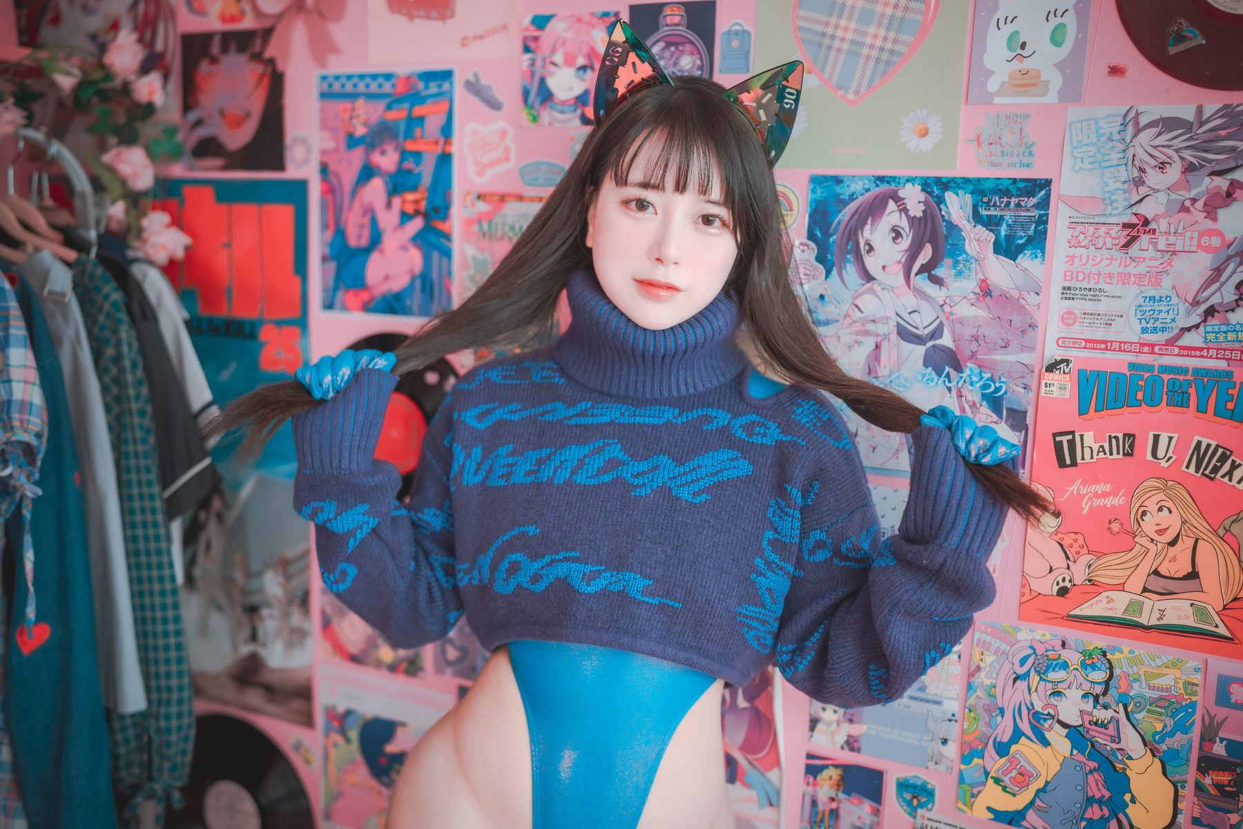 [DJAWA] ZziZzi – Cyber Cat in Mystique Blue [117P] 插图6