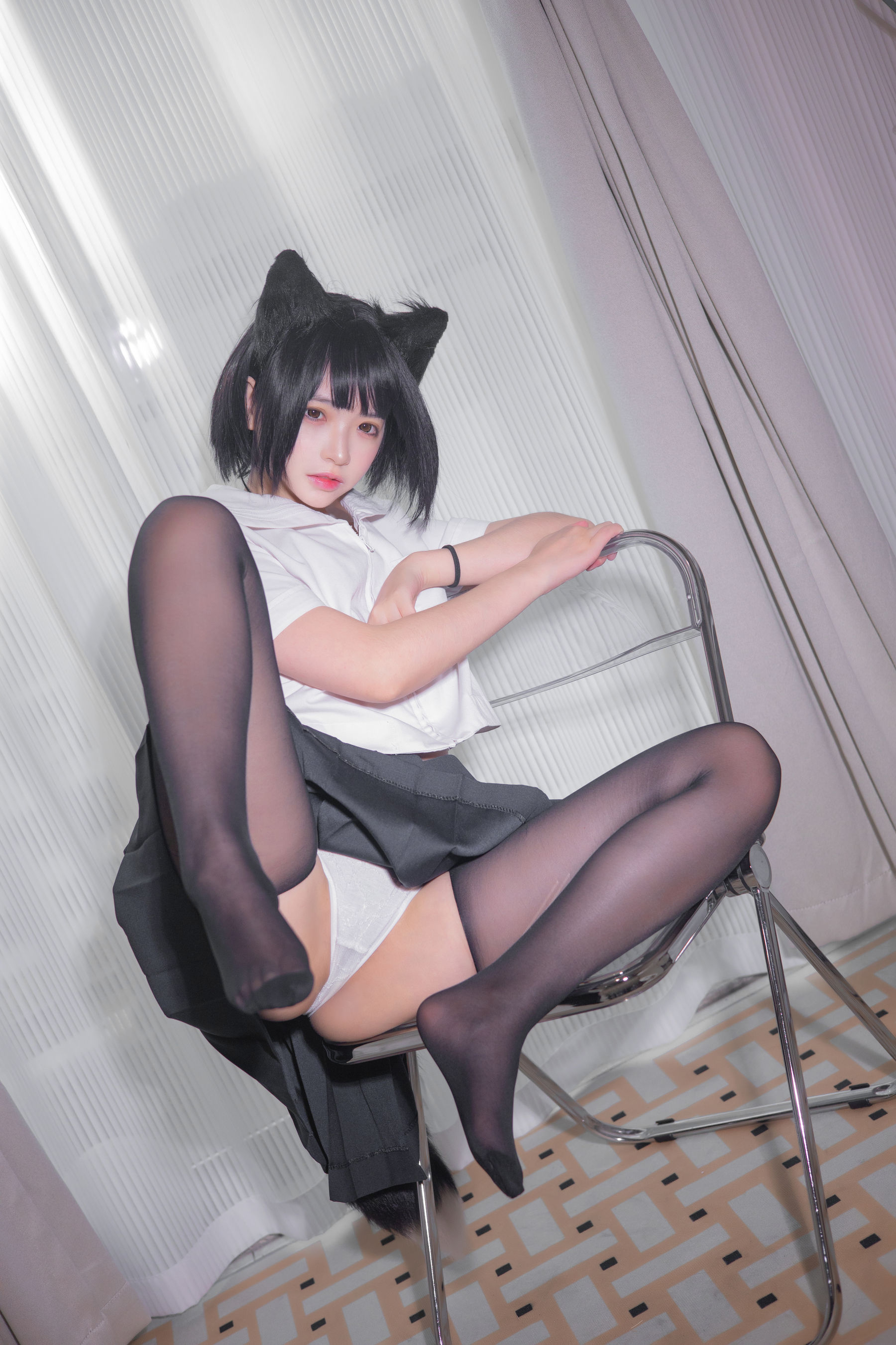 疯猫ss – 2022夏日限定 制服 [20P] 插图8