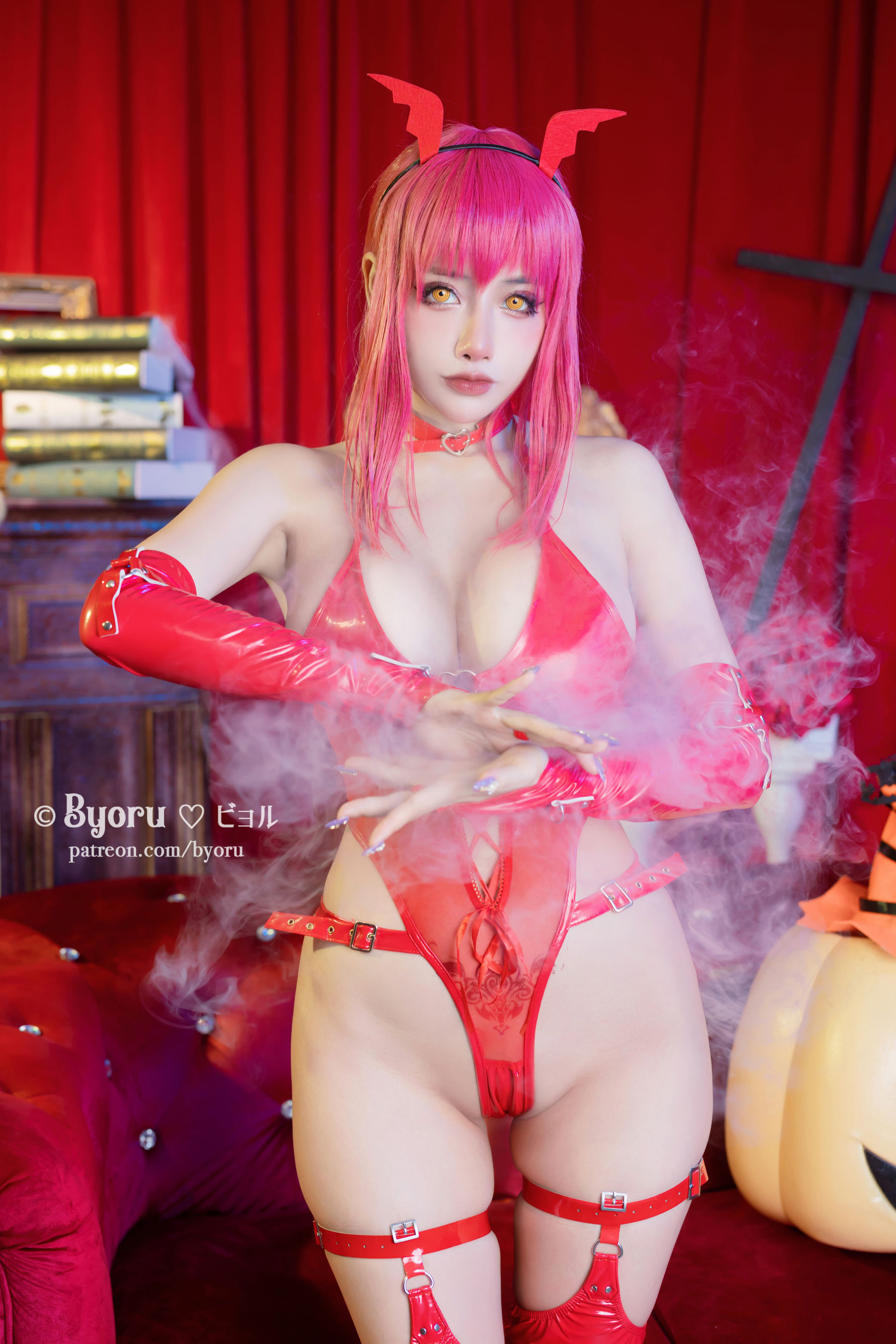 日本性感萝莉Byoru – Makima Succubus [16P] 插图3