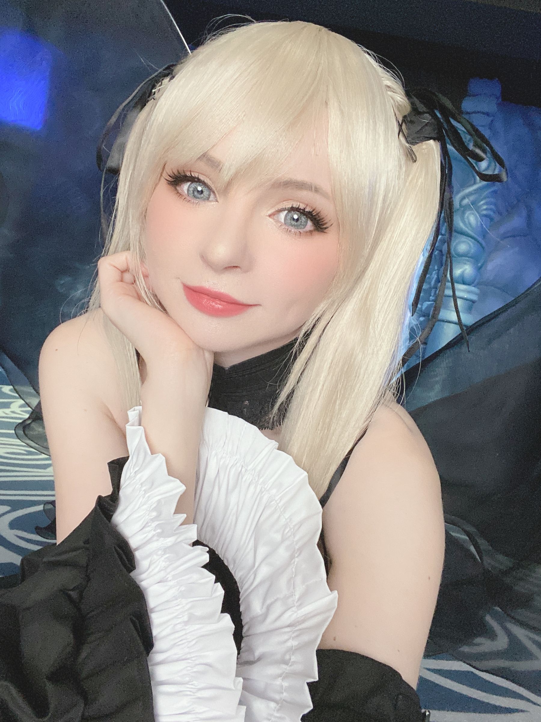 Peach milky – Sakimichan Marie Rose Set [58P] 插图10