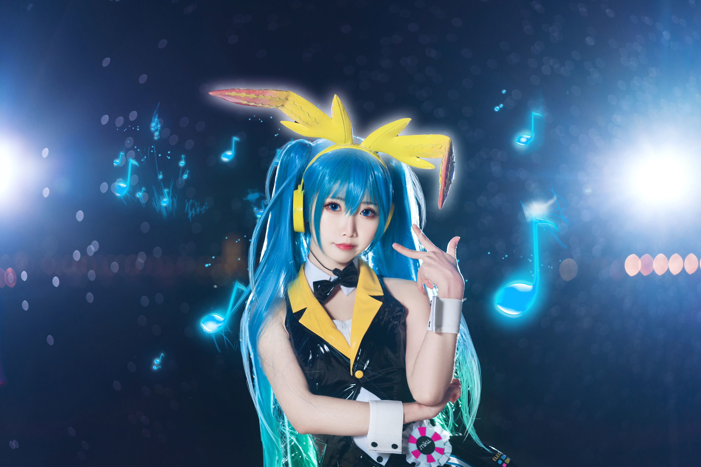 [萝莉COS] 面饼仙儿 – 初音Miku [19P] 插图7