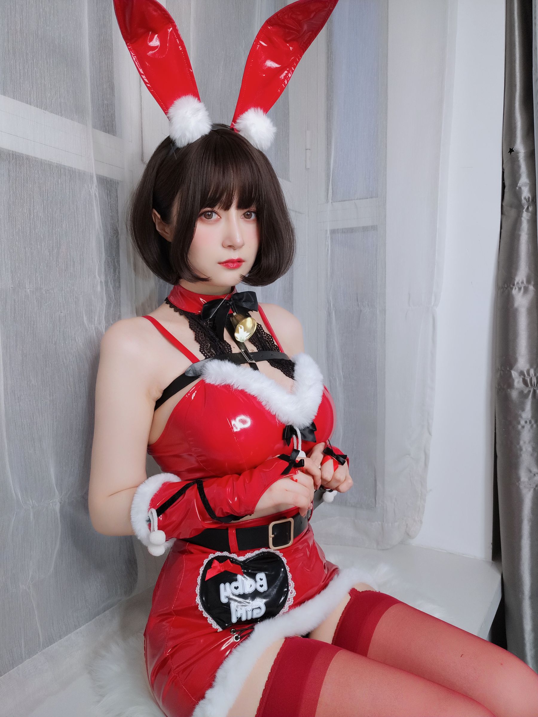 Coser小姐姐白银 – Christmas Bunny [75P] 插图9