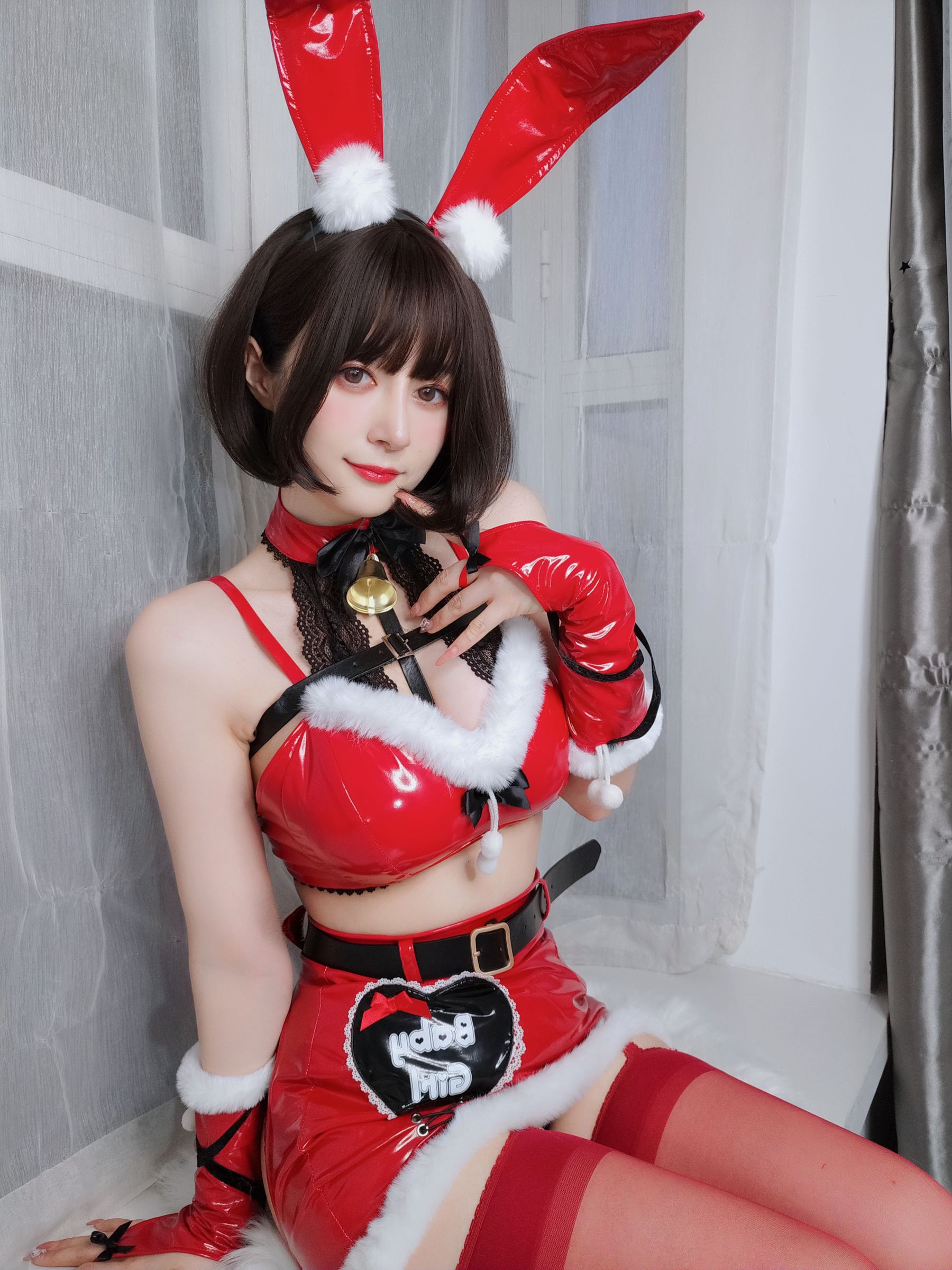 Coser小姐姐白银 – Christmas Bunny [75P] 插图8