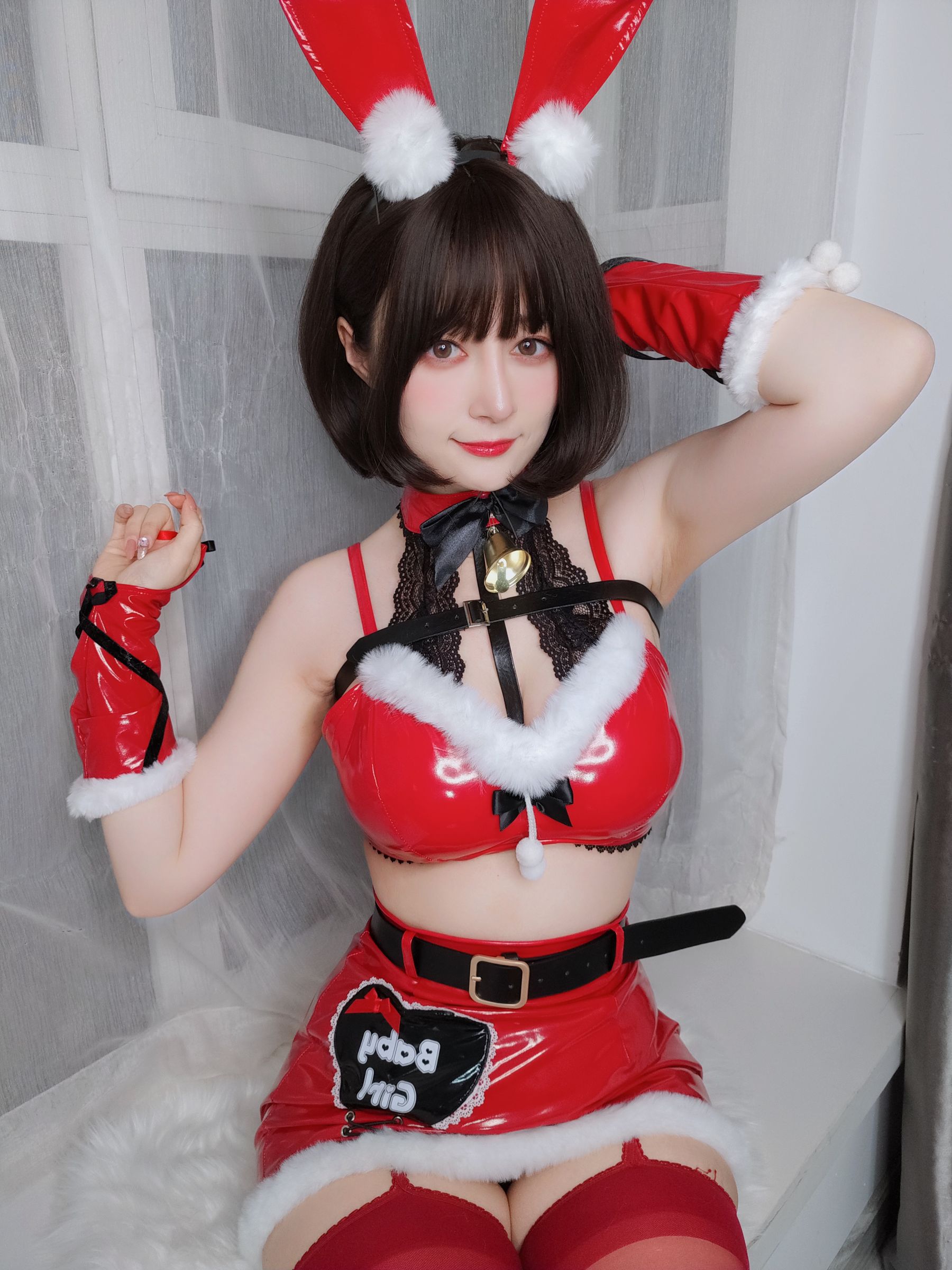 Coser小姐姐白银 – Christmas Bunny [75P] 插图7