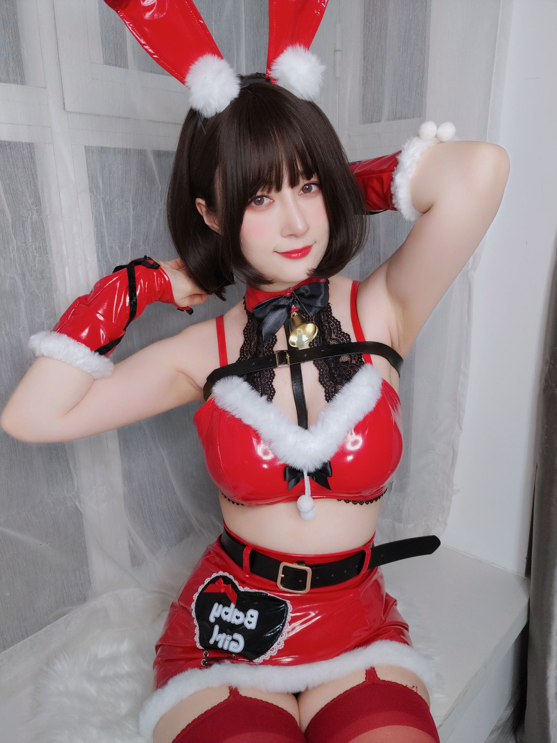 Coser小姐姐白银 – Christmas Bunny [75P] 插图6