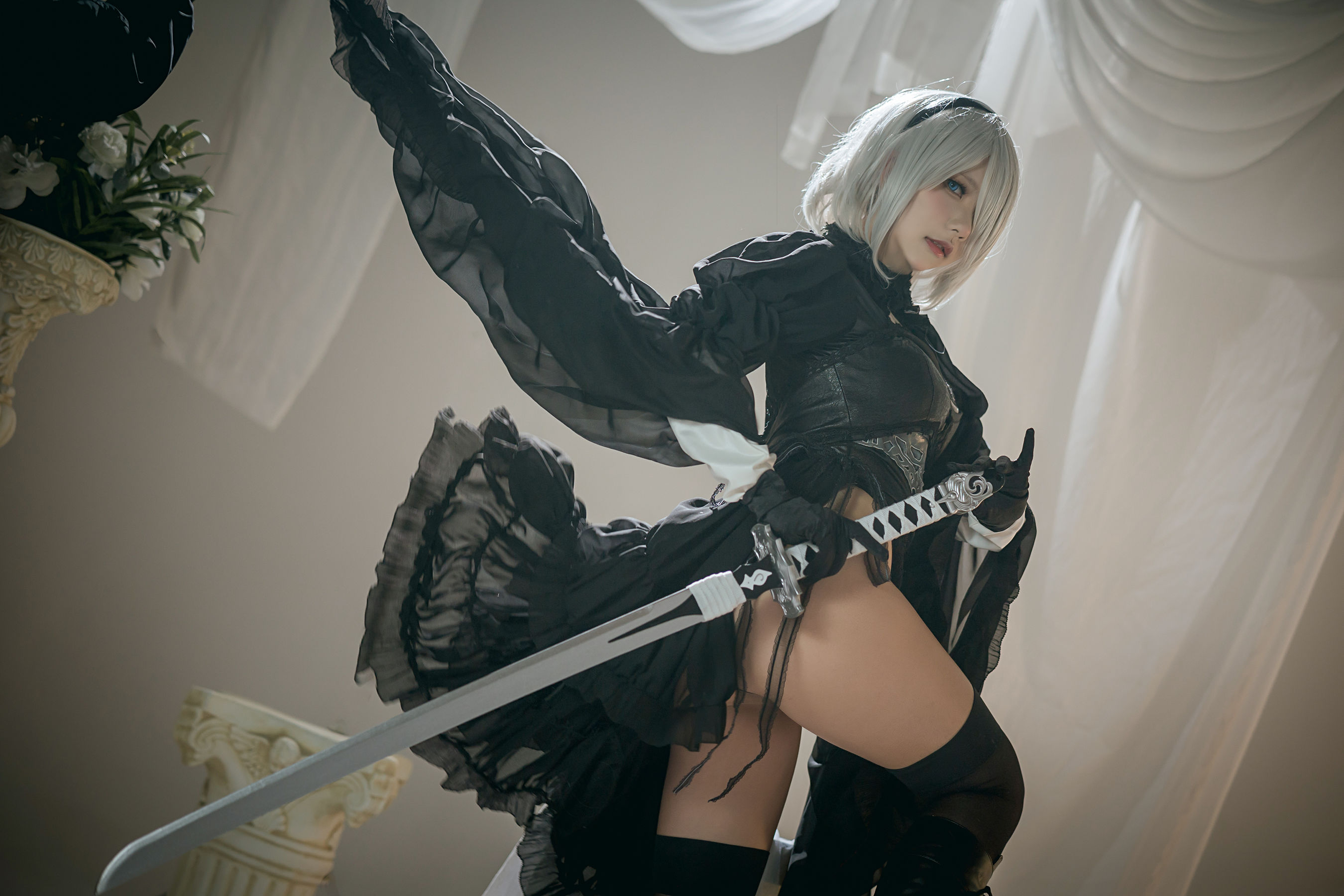 是一只熊仔吗 – Nier 2B Dress Ver [6P] 2022-08-27 08:06:15-秀人网