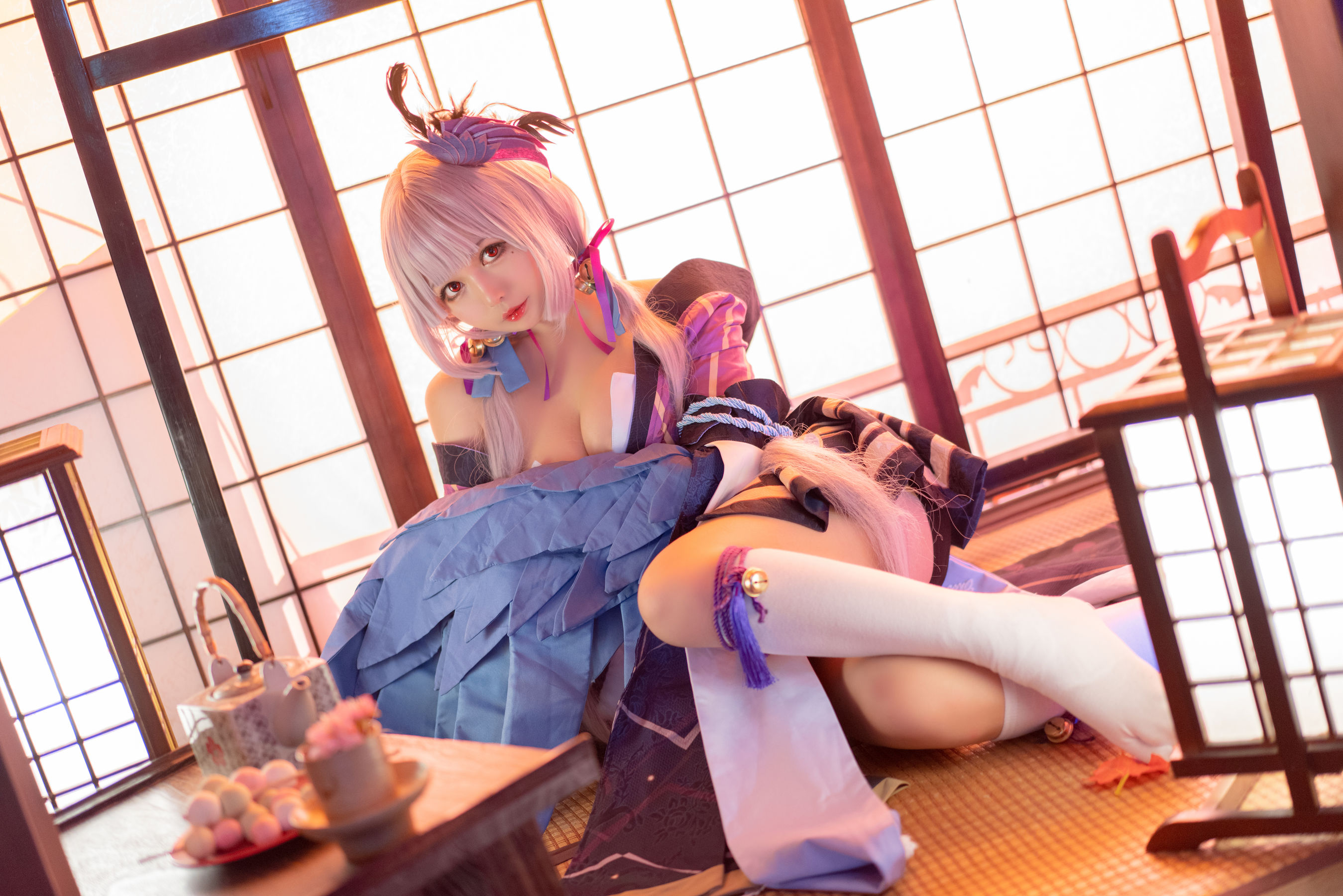 [Cosplay写真] 大眼萌妹黑猫猫OvO – 以津真天 [15P] 插图5