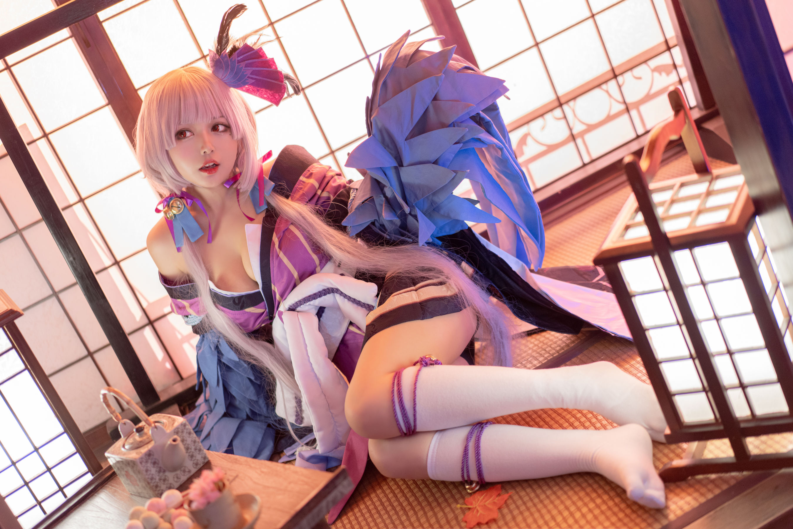 [Cosplay写真] 大眼萌妹黑猫猫OvO – 以津真天 [15P] 插图2