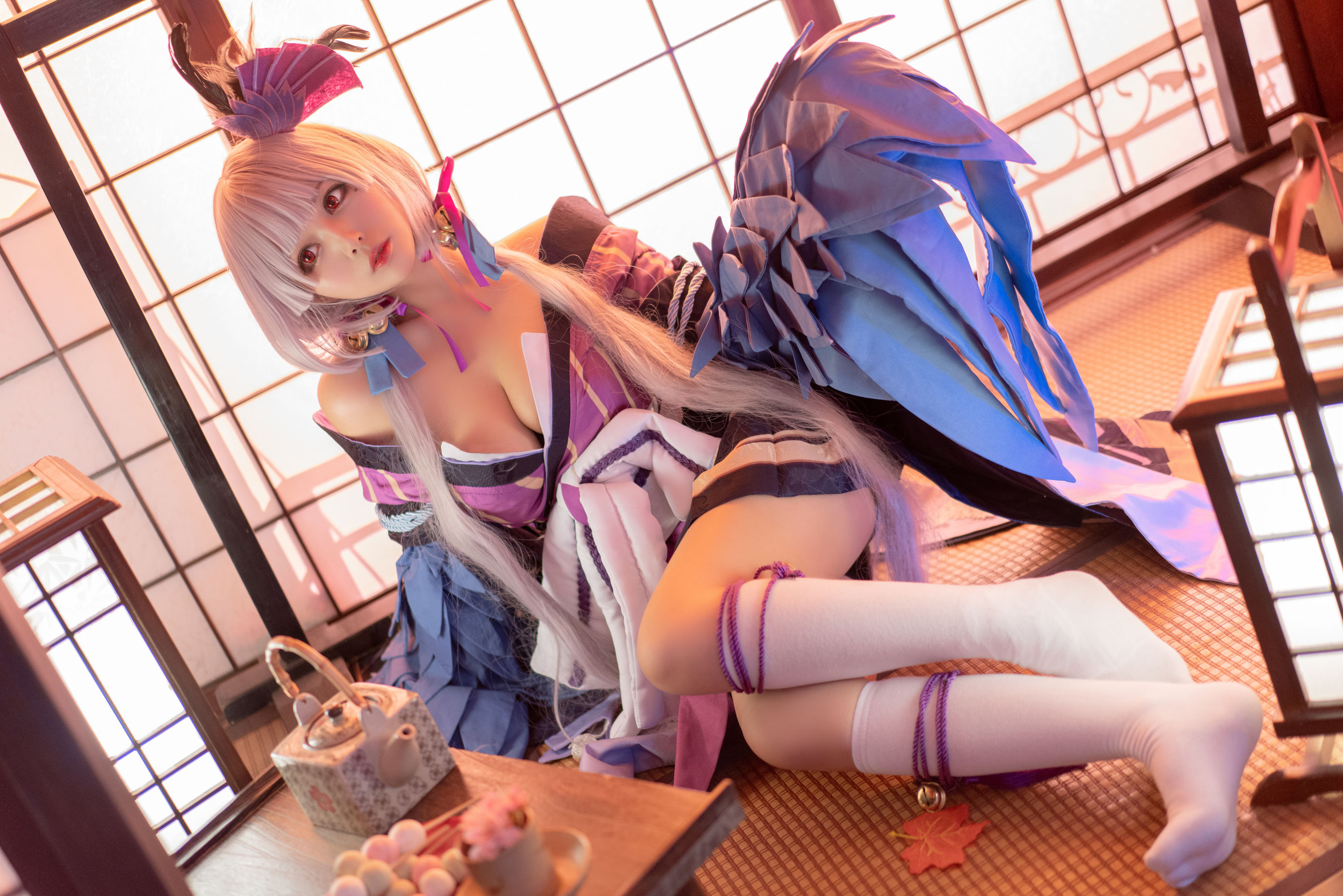 [Cosplay写真] 大眼萌妹黑猫猫OvO – 以津真天 [15P] 2022-08-29 14:16:07-秀人网