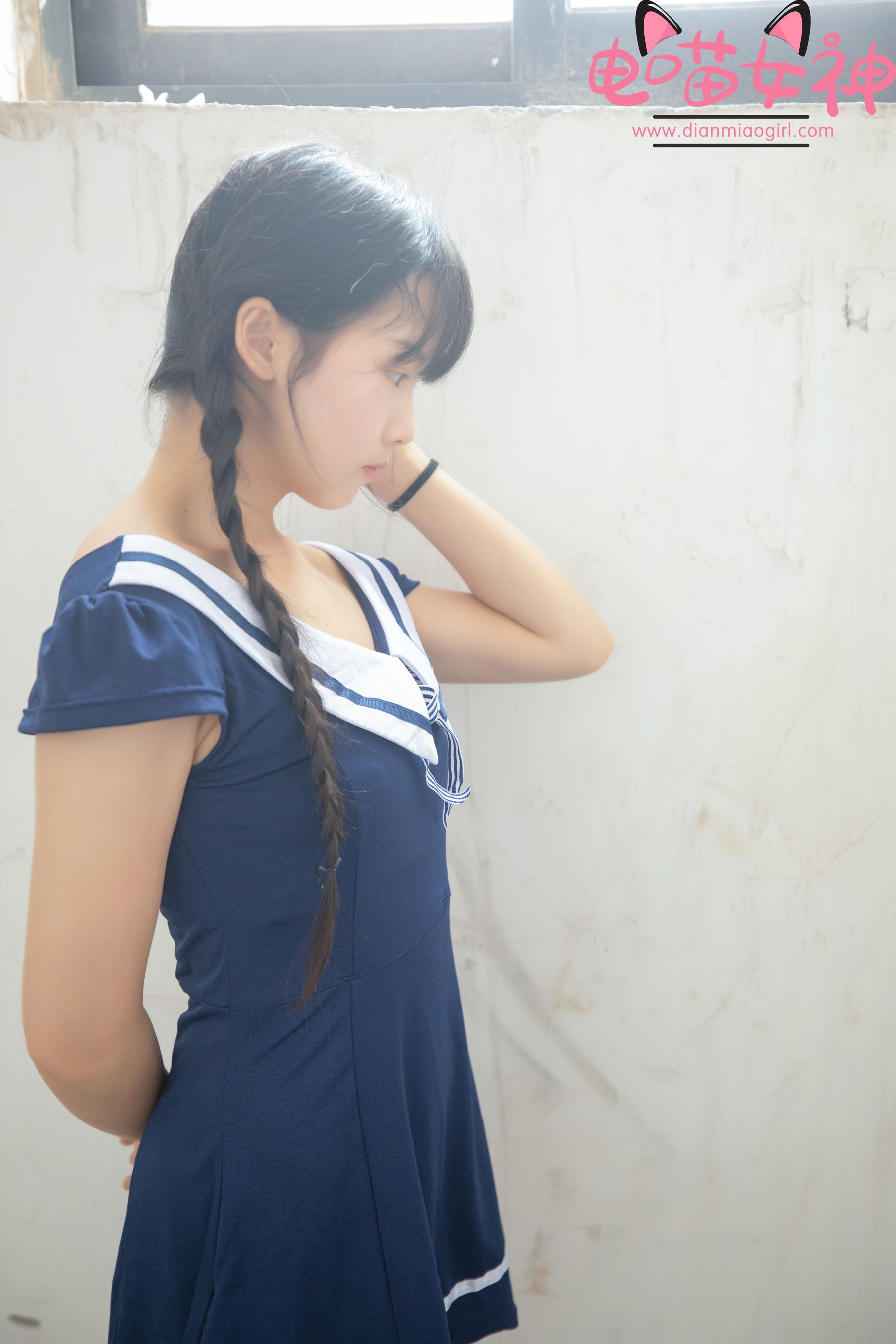 电喵女神 – 灵唯 制服 [33P] 插图10