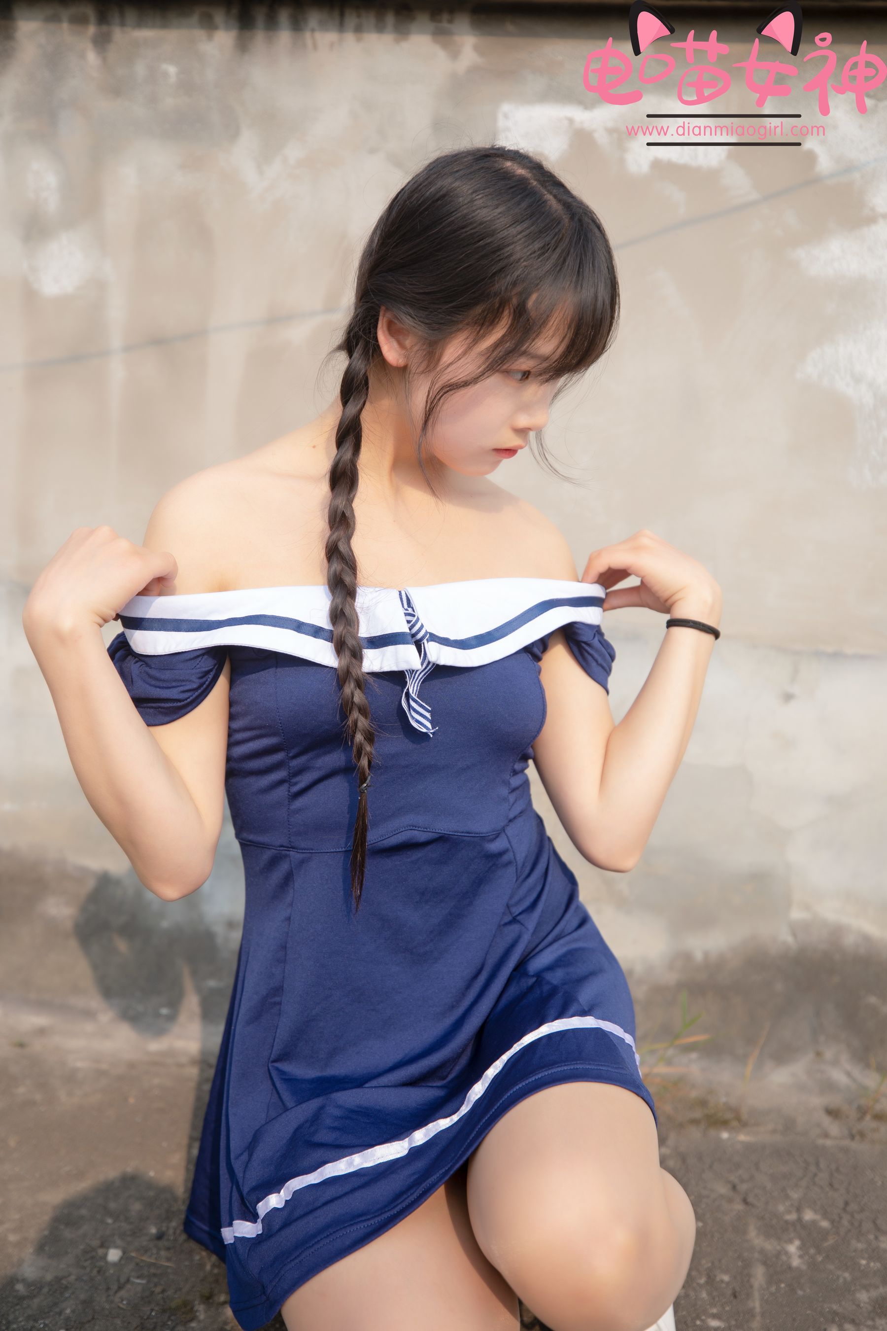 电喵女神 – 灵唯 制服 [33P] 插图4