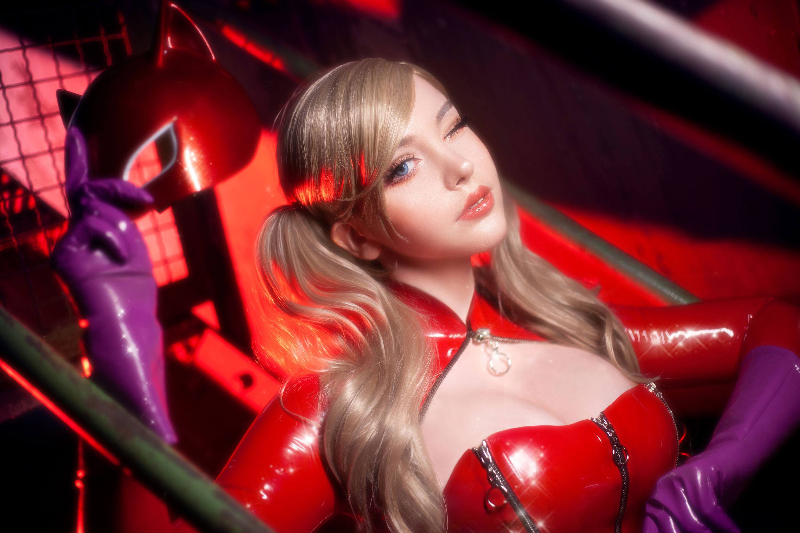 国外美女SayaTheFox – Ann Takamaki [10P] 插图3