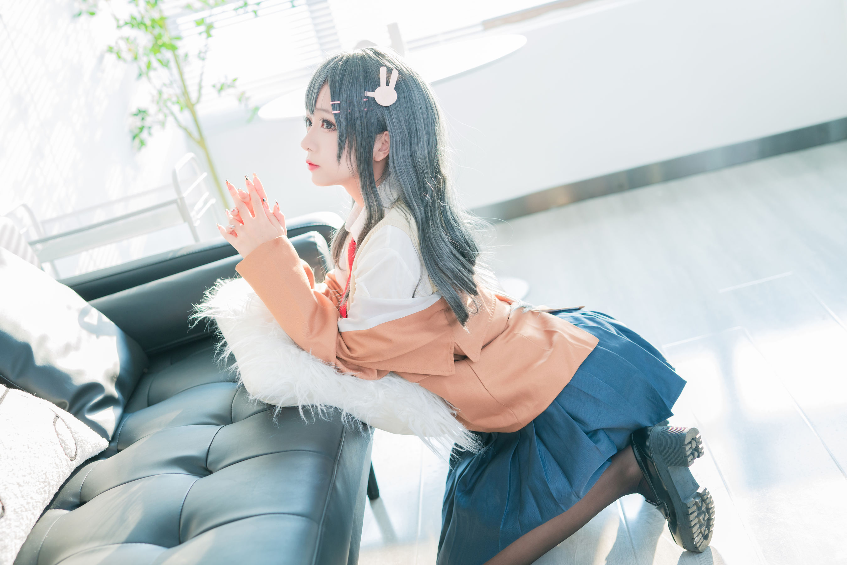 Cosplay日奈娇 – 麻衣校服 [75P] 插图3