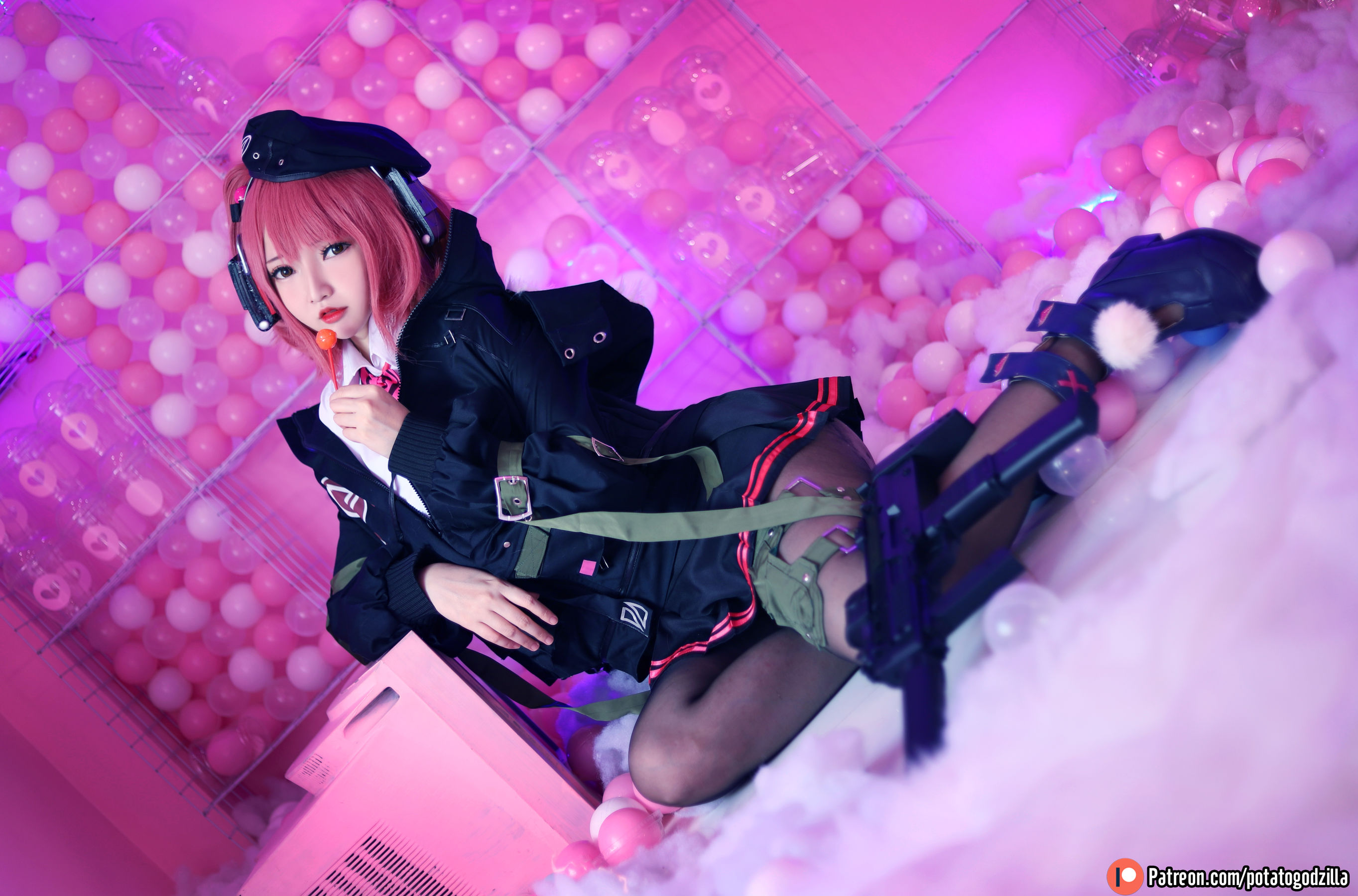 Coser小姐姐Potato Godzilla – MP7 (Girls Frontline) [40P] 插图4