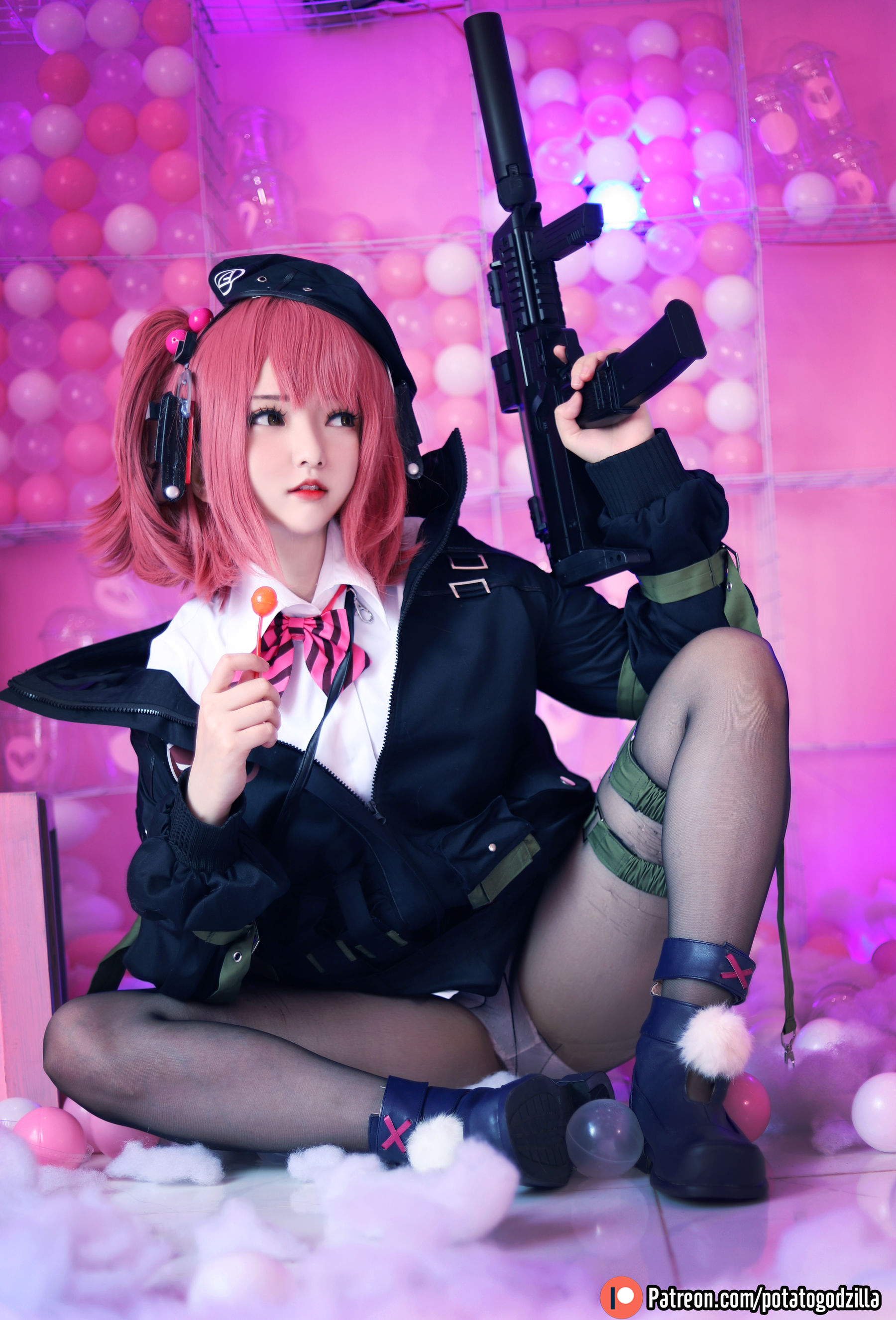 Coser小姐姐Potato Godzilla – MP7 (Girls Frontline) [40P] 插图6