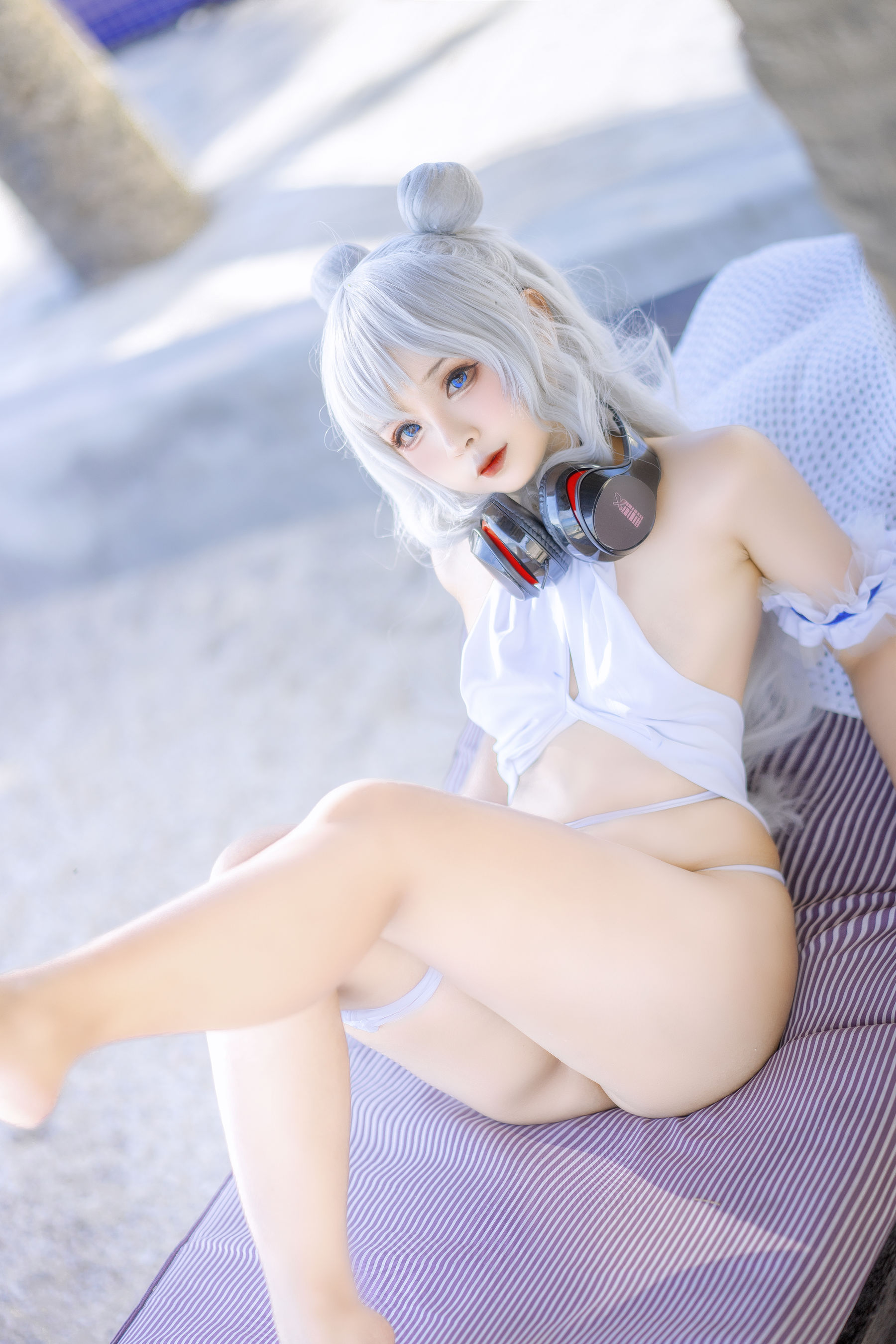 Sayo Momo – Azur Lane Le Malin bikini [22P] 插图8