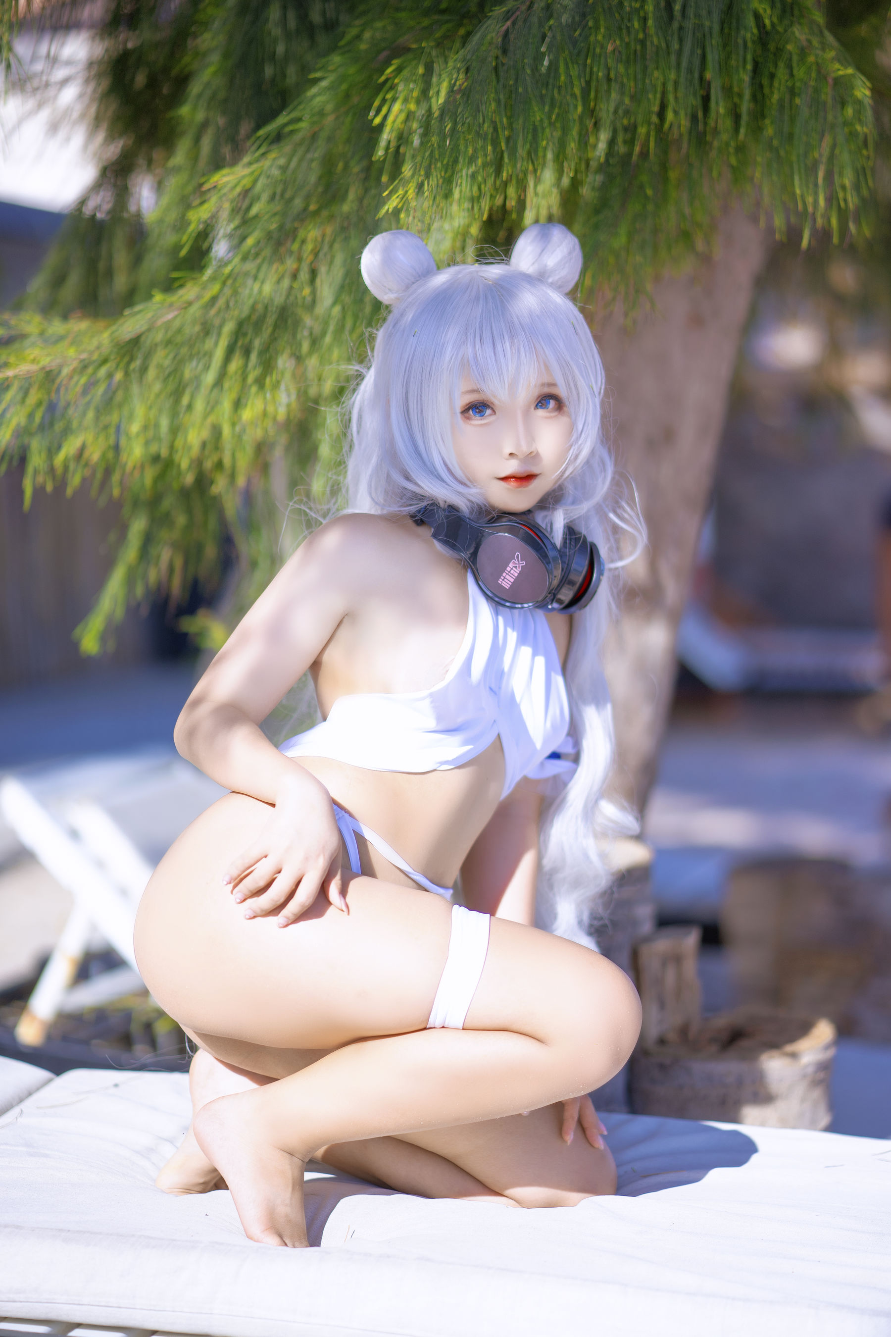 Sayo Momo – Azur Lane Le Malin bikini [22P] 插图4