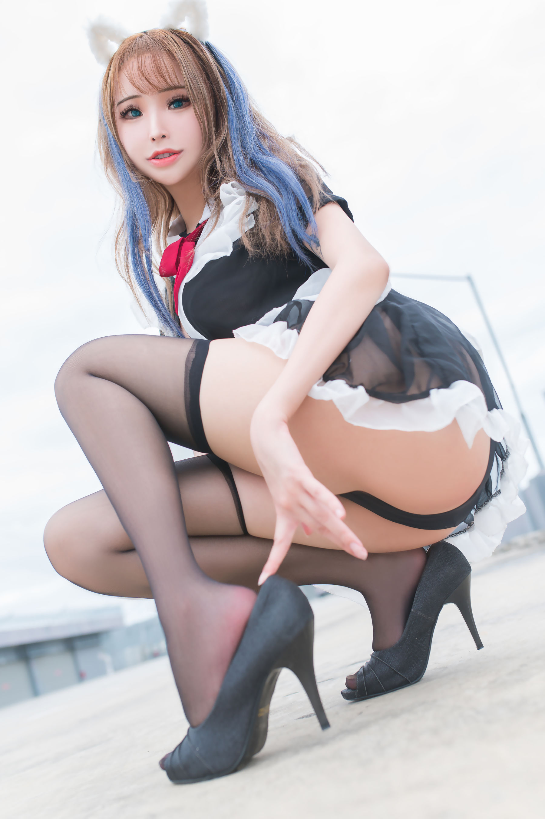 花リリ(Plant Lily) – Rooftop Maid [21P] 插图6