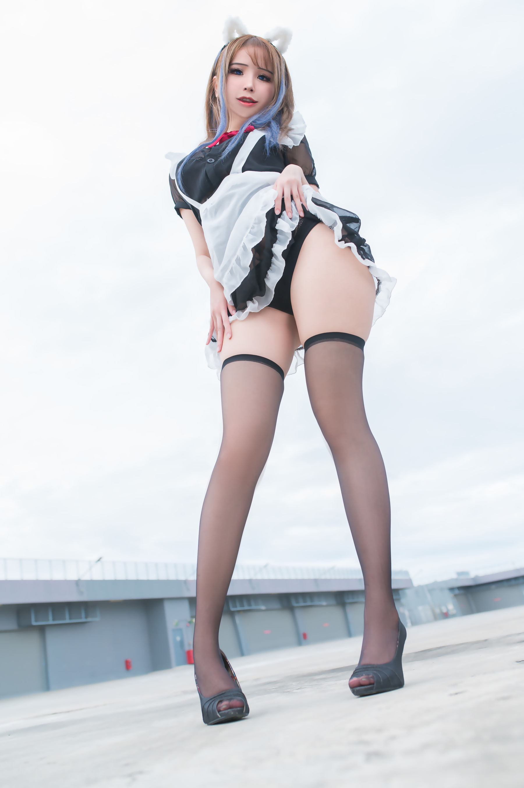 花リリ(Plant Lily) – Rooftop Maid [21P] 插图9