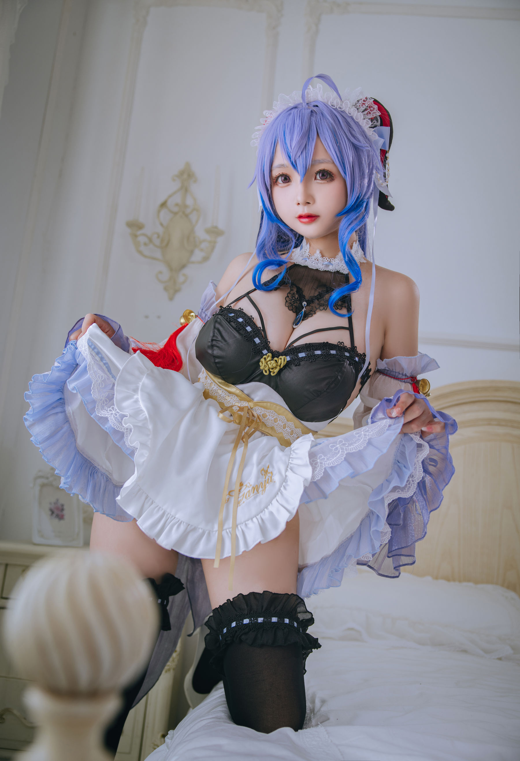 Cosplay日奈娇 – 甘雨女仆 [23P] 插图4