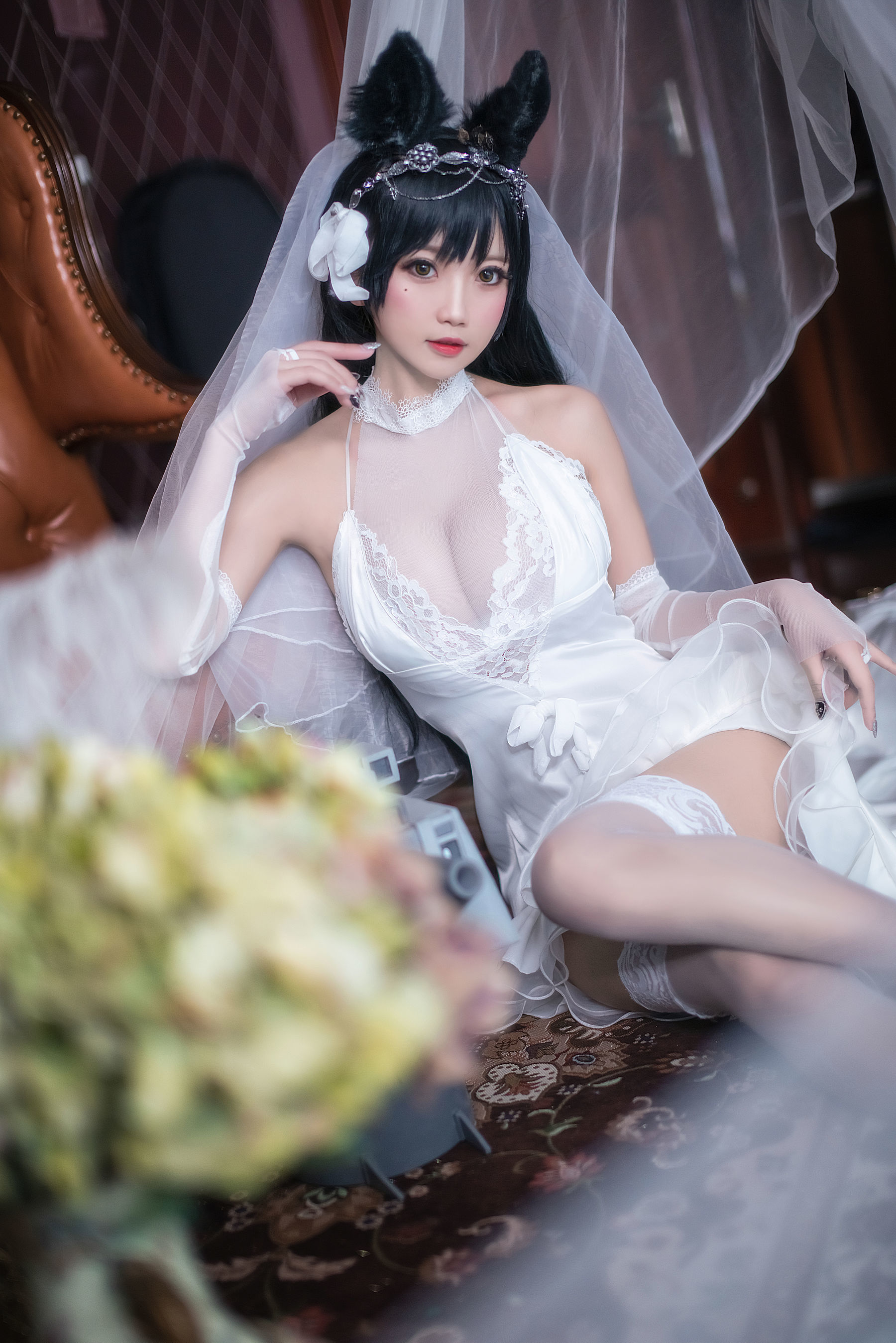 [萝莉COS] 鬼畜瑶 – 爱宕花嫁 [23P] 插图7