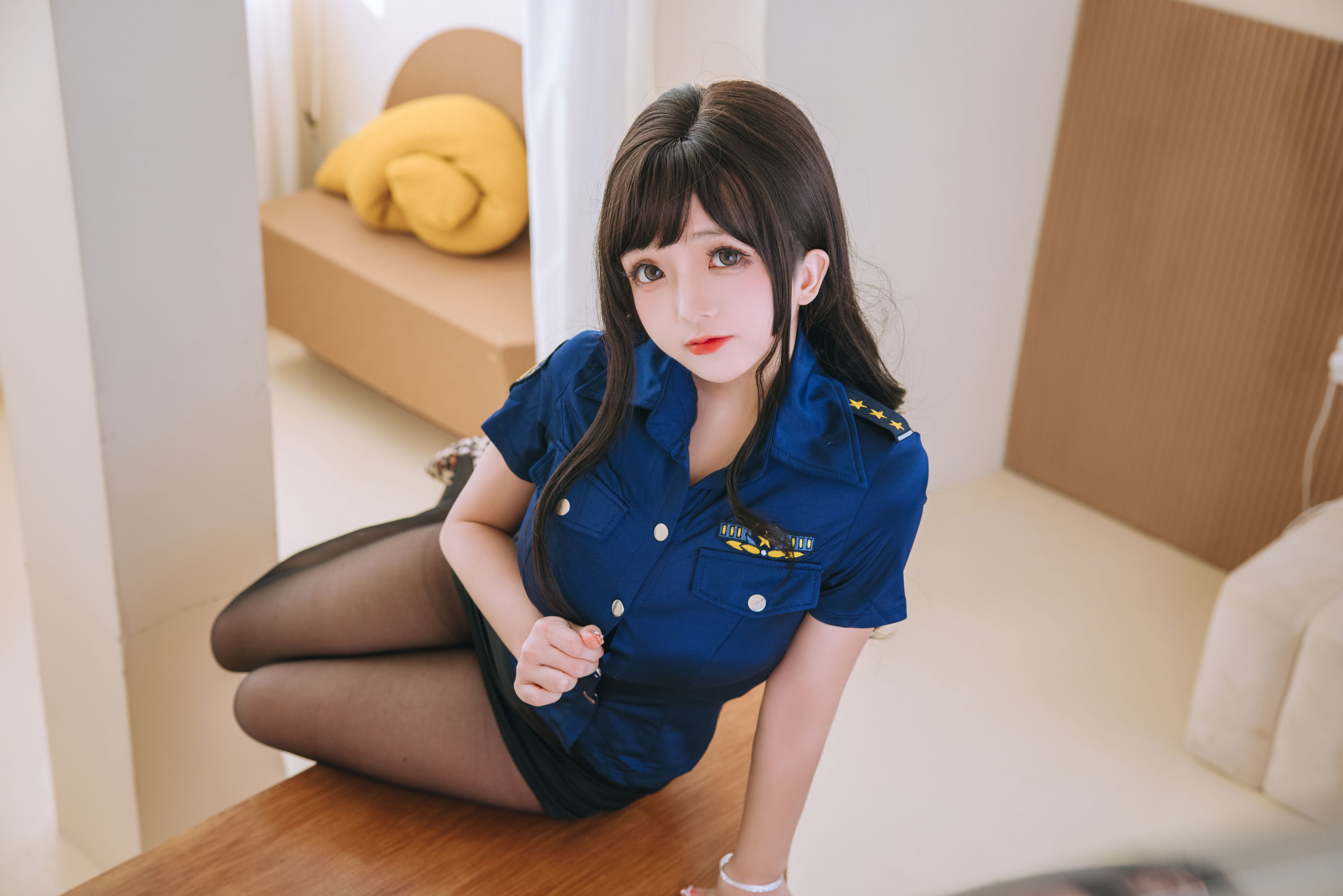 Cosplay日奈娇 – 豹纹女警 [109P] 插图6