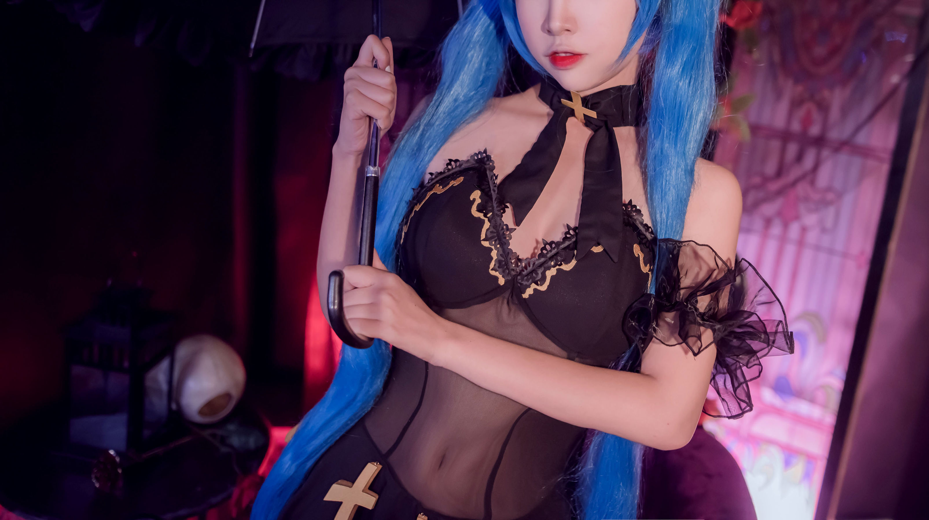 [Cosplay写真] 人气Coser二佐Nisa – 初音 [29P] 插图3