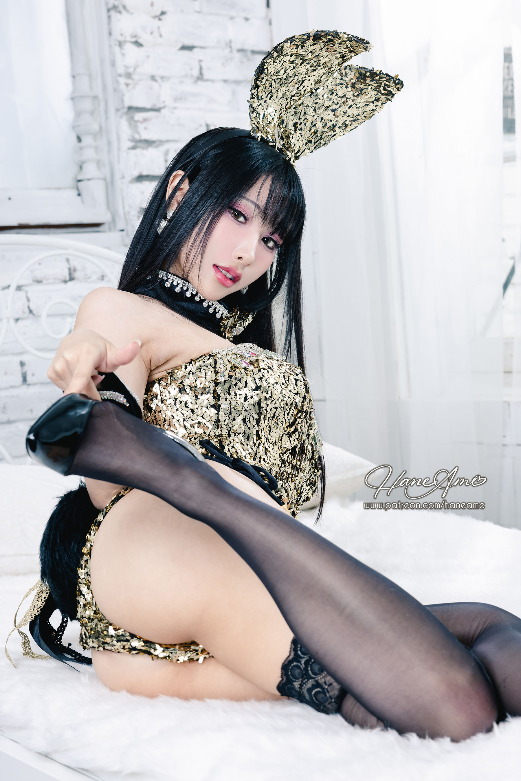 Hane Ame 雨波 – Dazzling Bunny 炫目兔女郎 [36P] 插图8