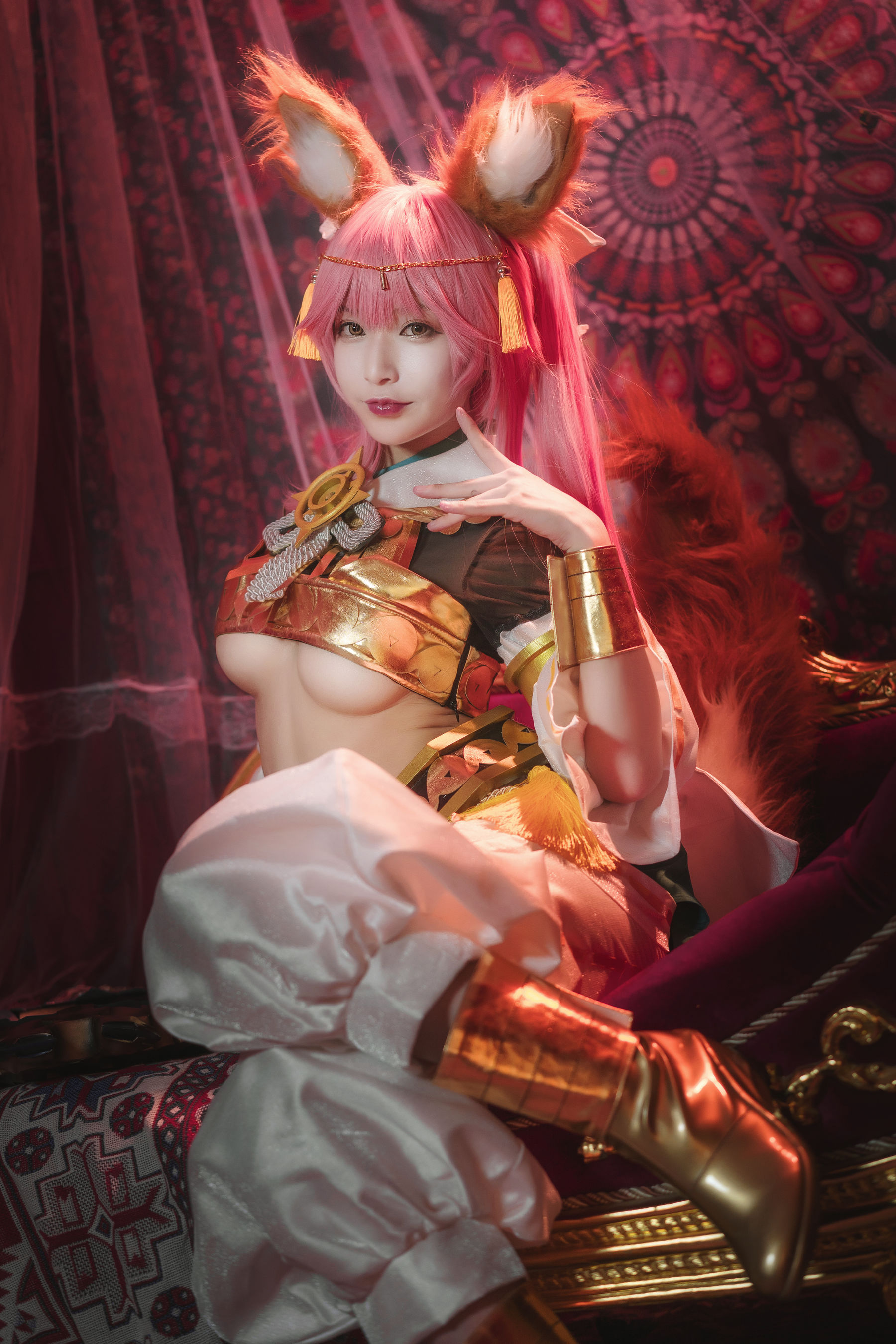 [Cosplay写真] 动漫博主铁板烧鬼舞w – 玉藻前 神话 [20P] 插图3