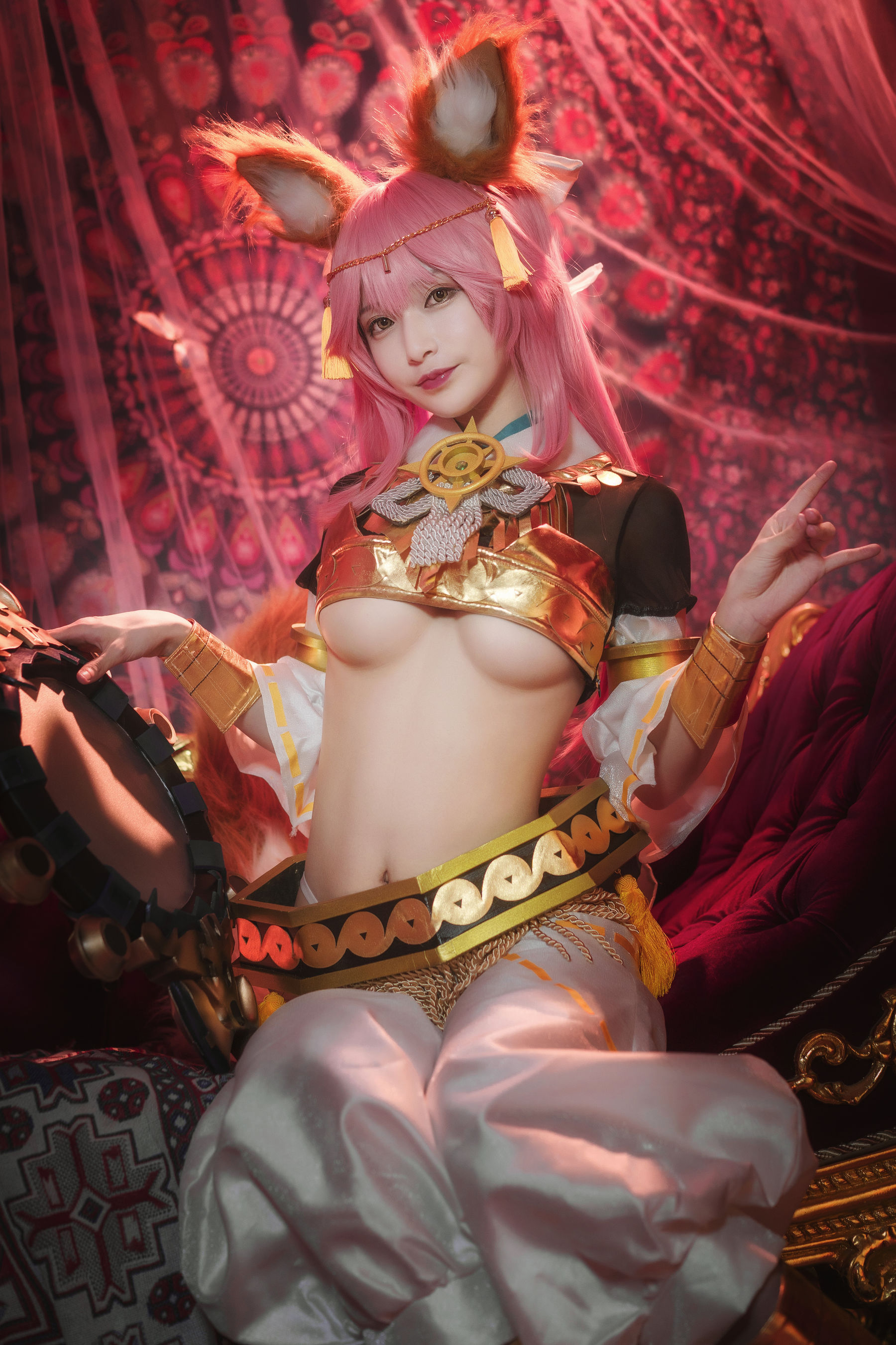 [Cosplay写真] 动漫博主铁板烧鬼舞w – 玉藻前 神话 [20P] 插图5