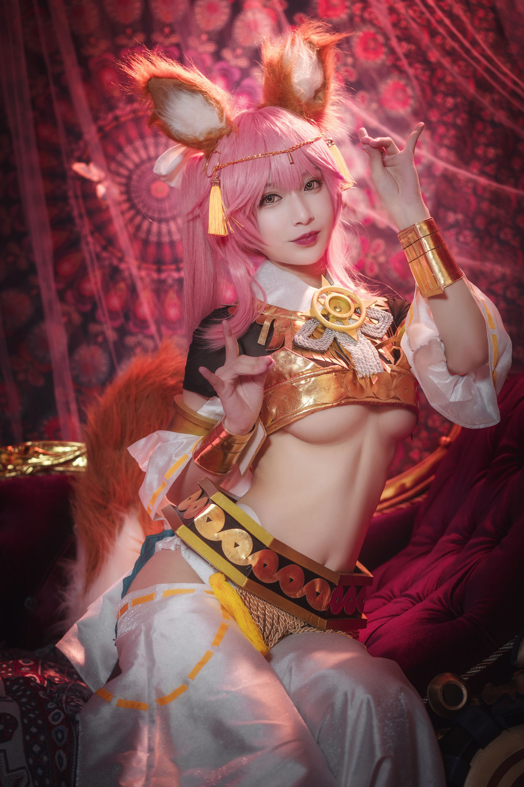 [Cosplay写真] 动漫博主铁板烧鬼舞w – 玉藻前 神话 [20P] 插图8