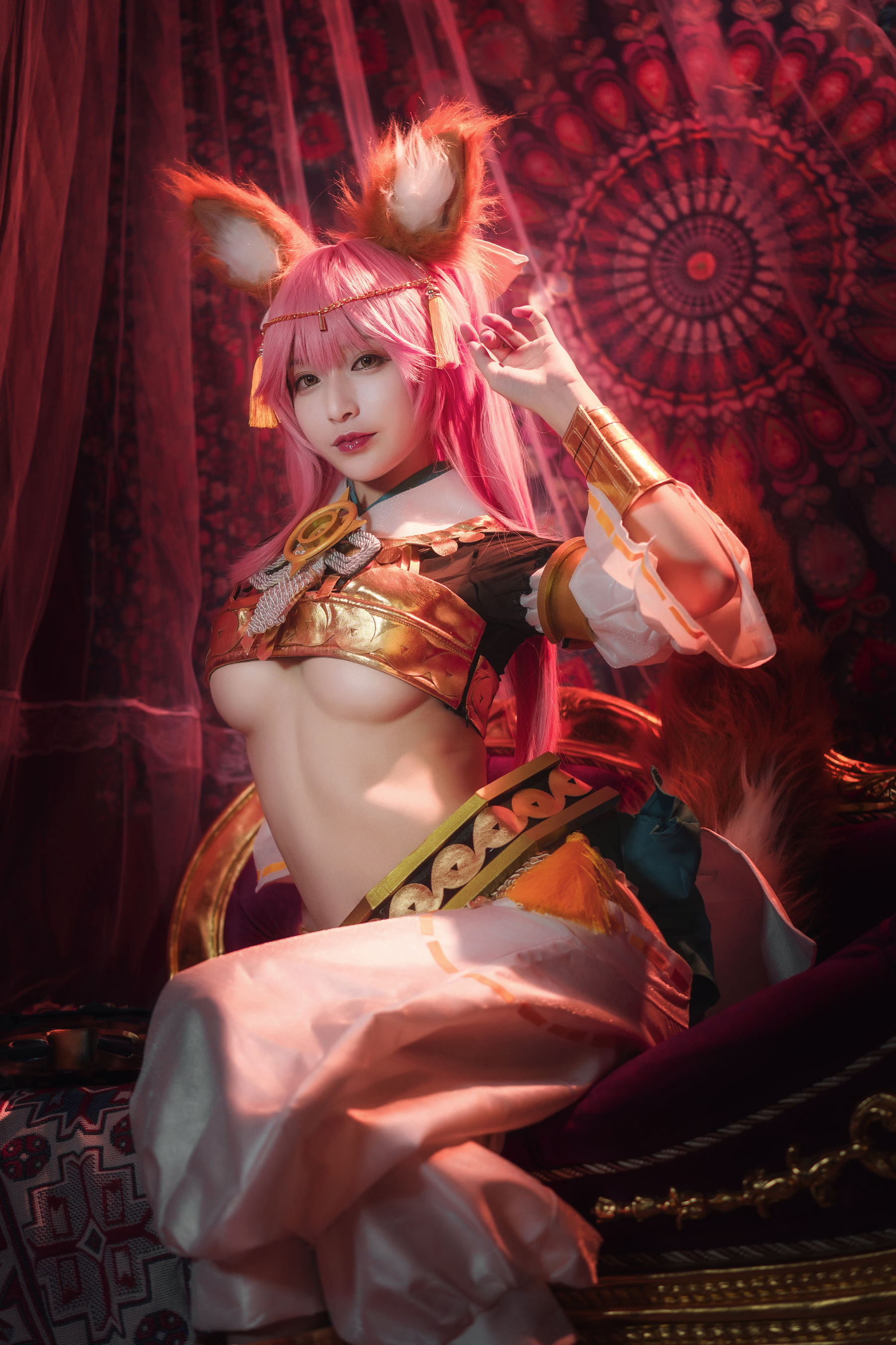 [Cosplay写真] 动漫博主铁板烧鬼舞w – 玉藻前 神话 [20P] 插图4