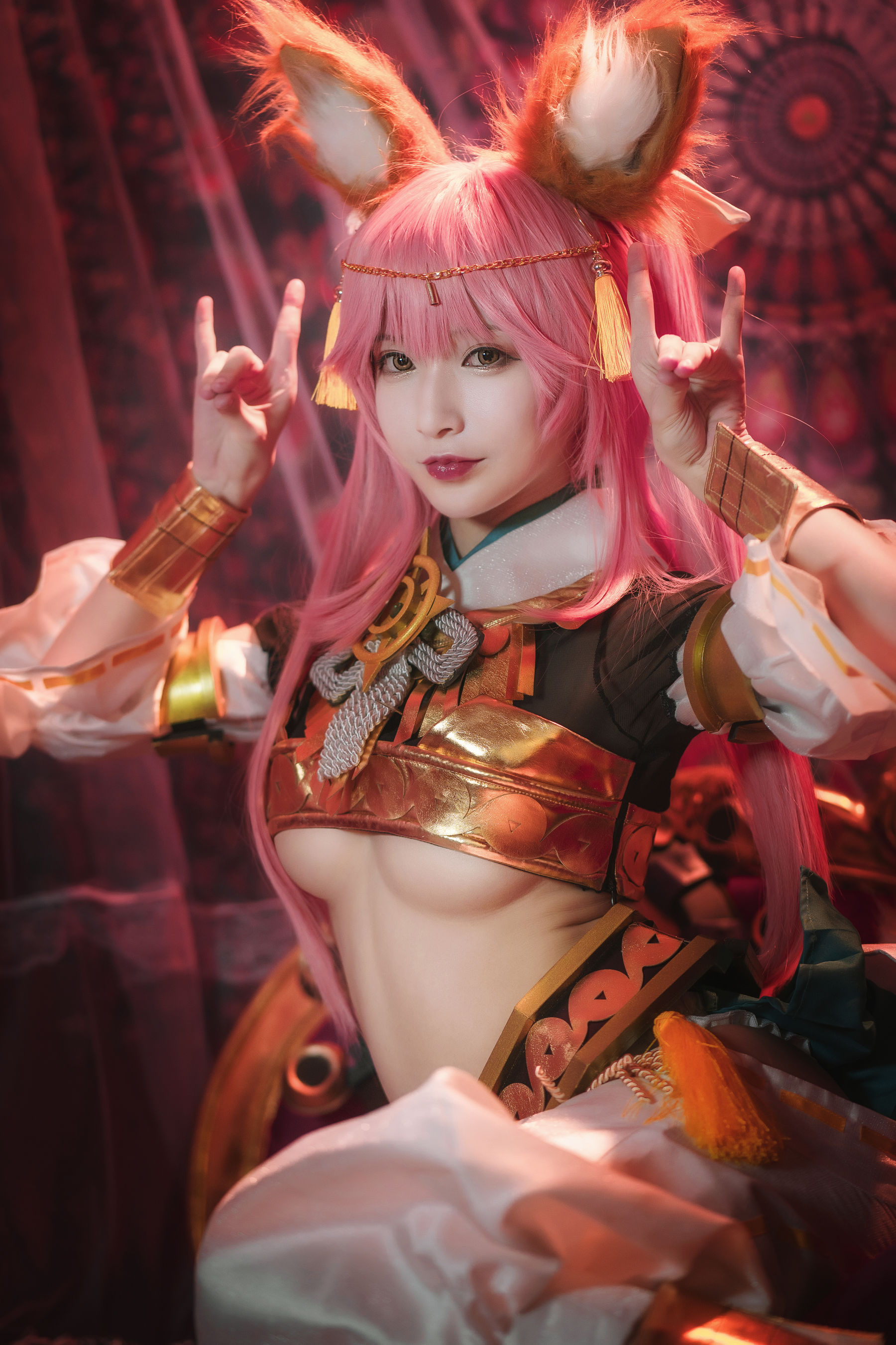 [Cosplay写真] 动漫博主铁板烧鬼舞w – 玉藻前 神话 [20P] 插图2