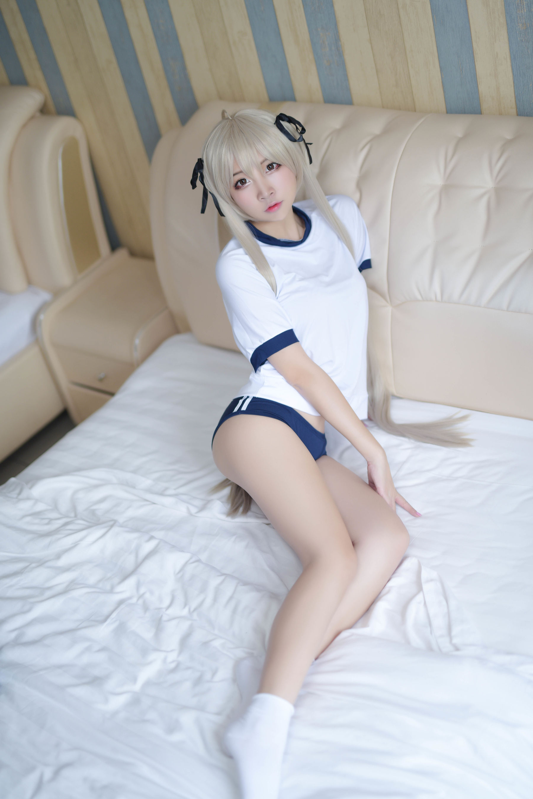 [Cosplay写真] 人气Coser二佐Nisa – 穹妹运动服 [29P] 插图8