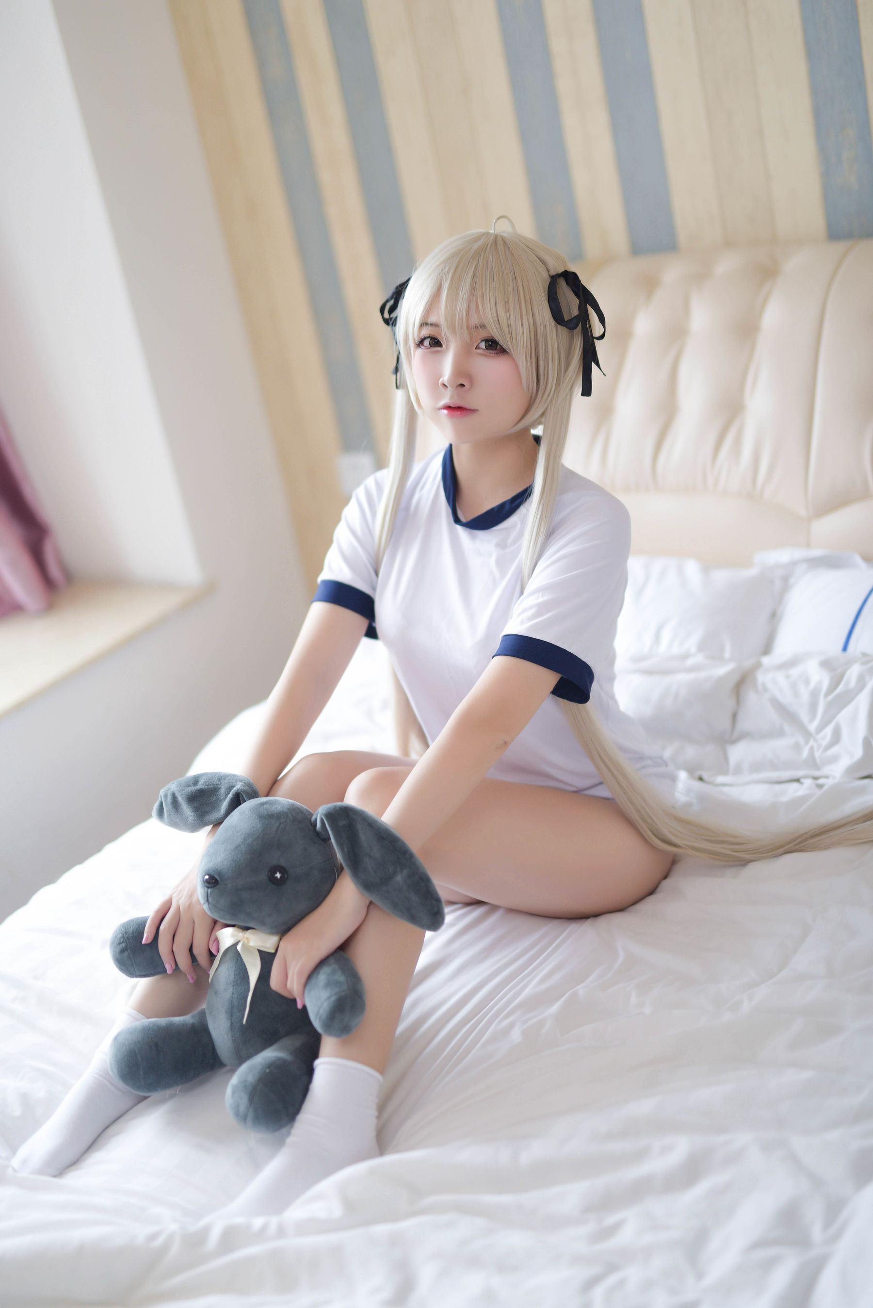 [Cosplay写真] 人气Coser二佐Nisa – 穹妹运动服 [29P] 插图2