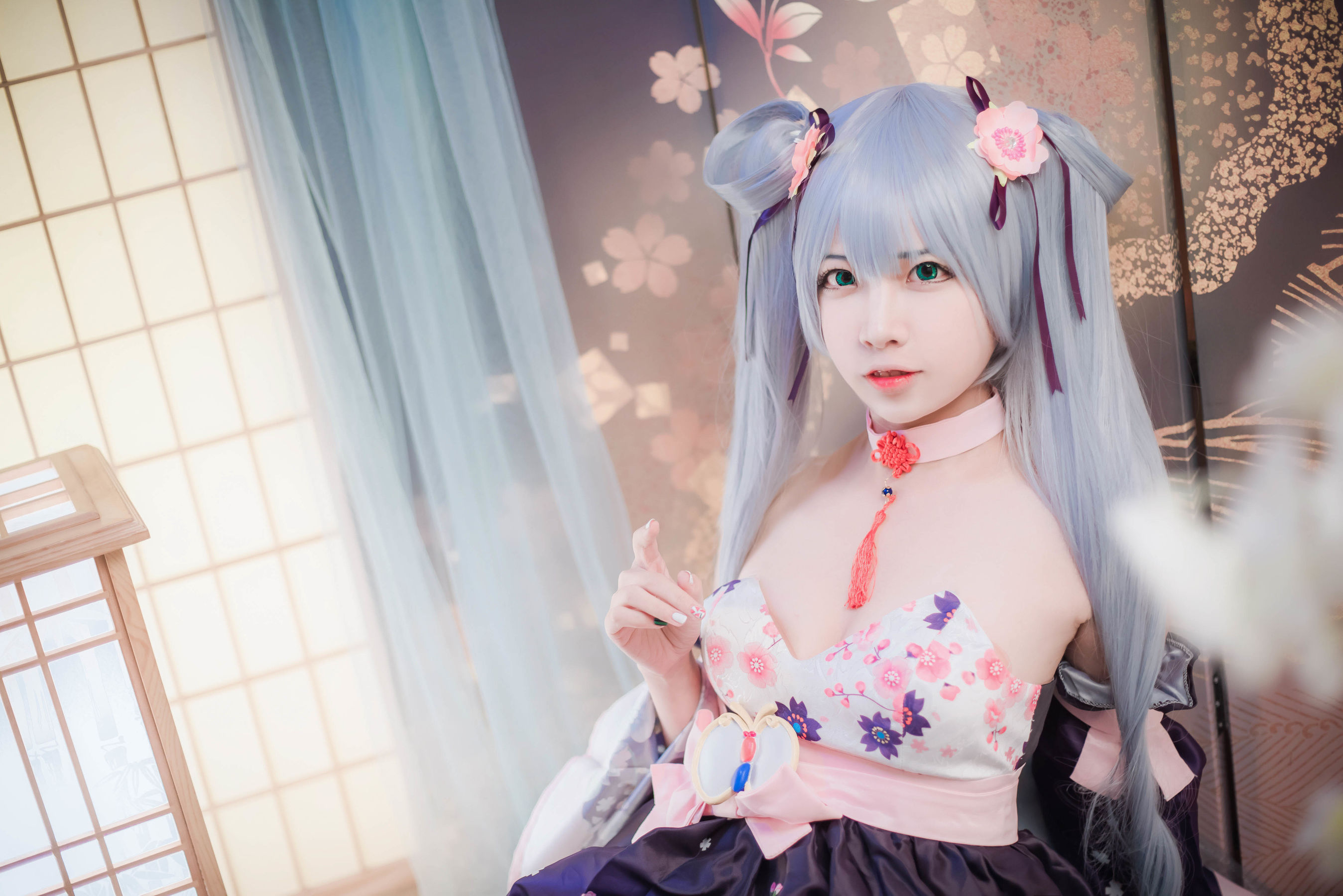 [Cosplay写真] 人气Coser二佐Nisa – 双马尾 [17P] 插图10